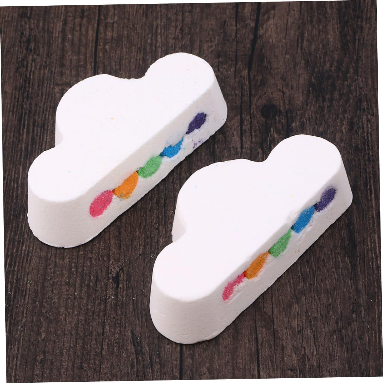 Healvian 180G Rainbow Cloud Bath Salt Essential Oils Salt Box for Moisturizing Skin Care image number 2