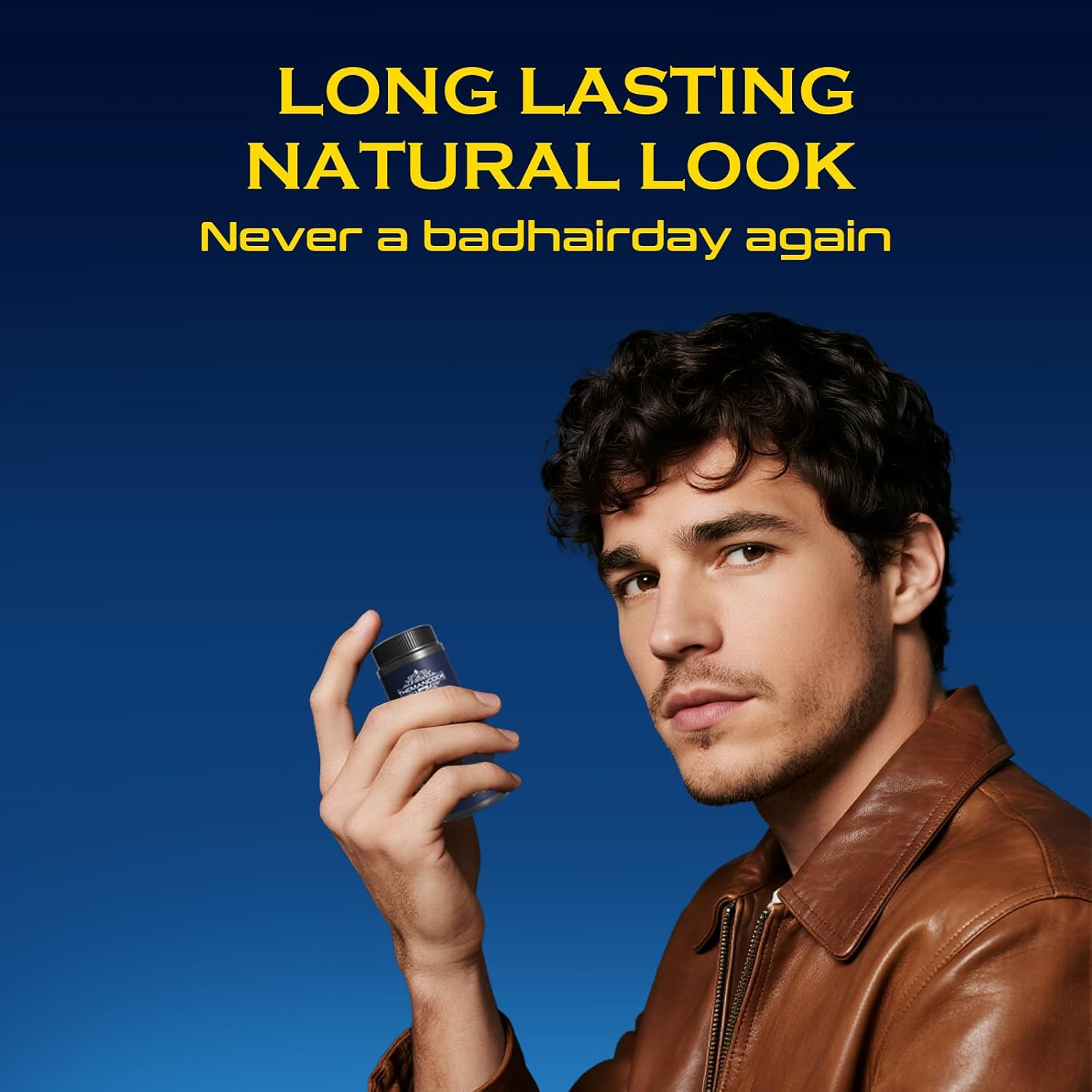 THEMANCODE Texture Powder for Men, Valentines Day Gifts for Him, Lightweight Hair Styling Powder Adds Volume and Texture for a Natural Look, Best for Short to Medium Hair image number 1