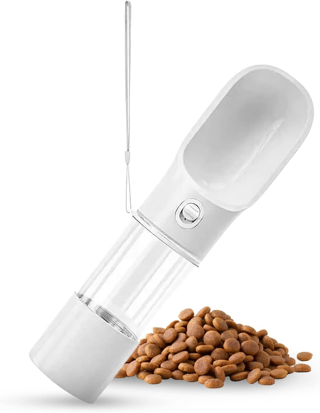 Bello Bottle Dog Water Bottle 2-In-1 Water Bottle with Leak-Proof Water and Pet Food Dispenser (Green) image number 1