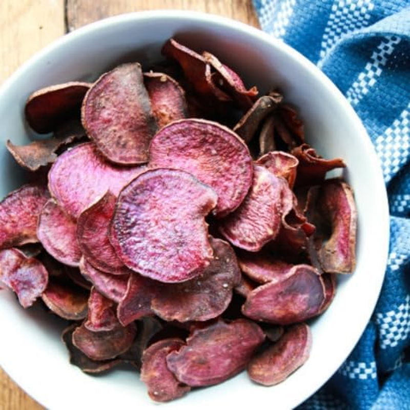 Jiraporn Purple Sweet Potato Chips with Butter 80 G image number 4