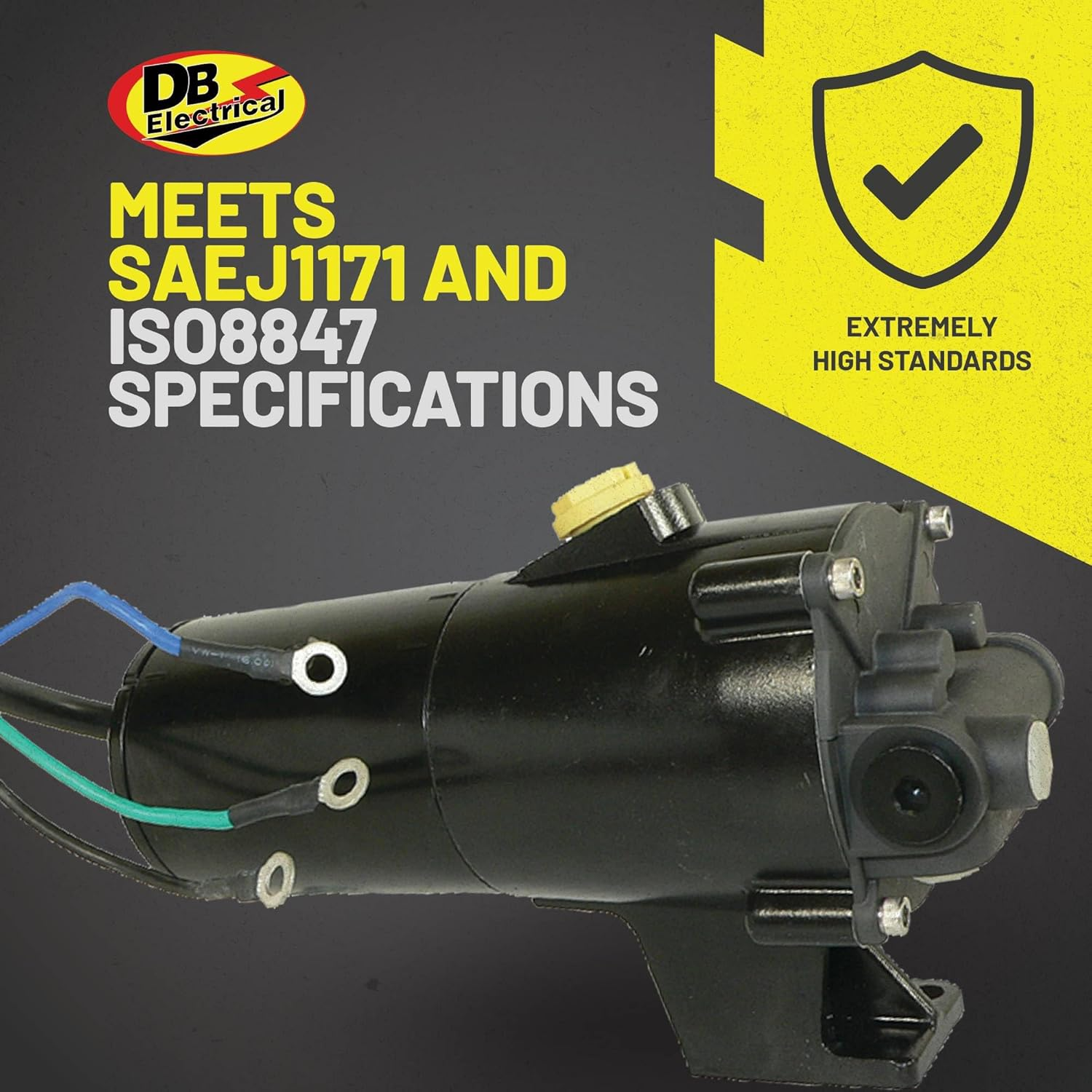 DB Electrical 430-20072 New Power Tilt Trim Motor Compatible With/Replacement for Volvo Penta with Pump 852928 852928-1 6225 PT405N-NP 4-6881 10813AN EVH4002 18-6274 82-6899 image number 2