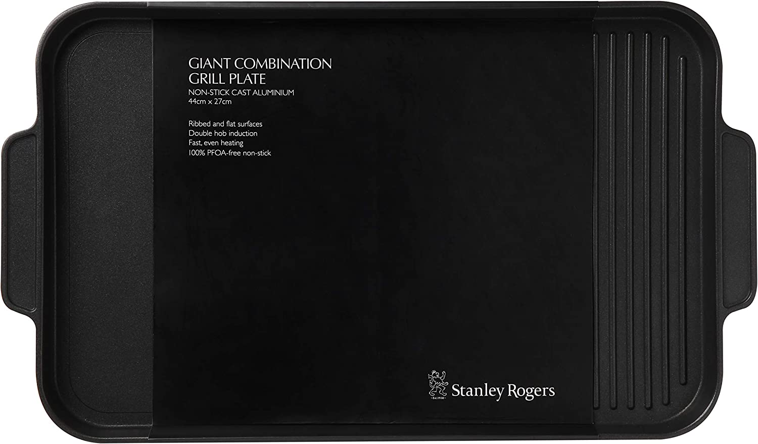 Stanley Rogers Giant Grill Plate 2.0X30.0X5.0 Centimeters Black image number 2