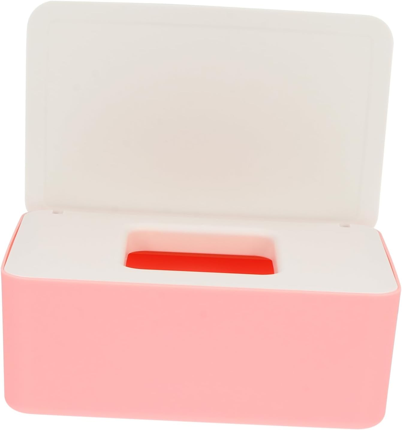 Plastic Wet Tissue Holder Napkin Storage Box Rotating Buckle Lid Easy to Clean Organizer Box