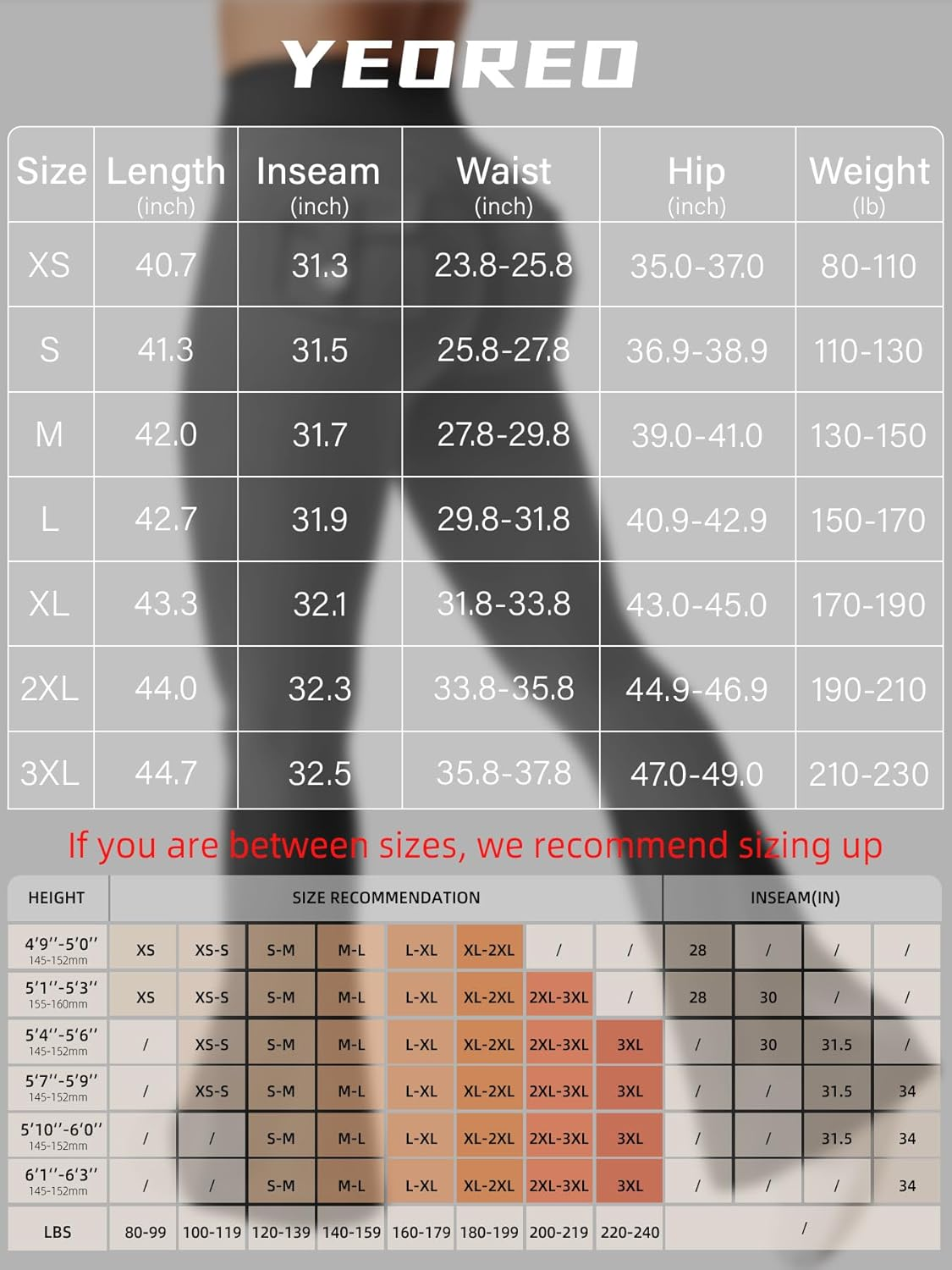 YEOREO Coreflex Flare Leggings with Pockets for Women 31.5" Scrunch Workout Leggings Butt Lifting Gym Yoga Pants