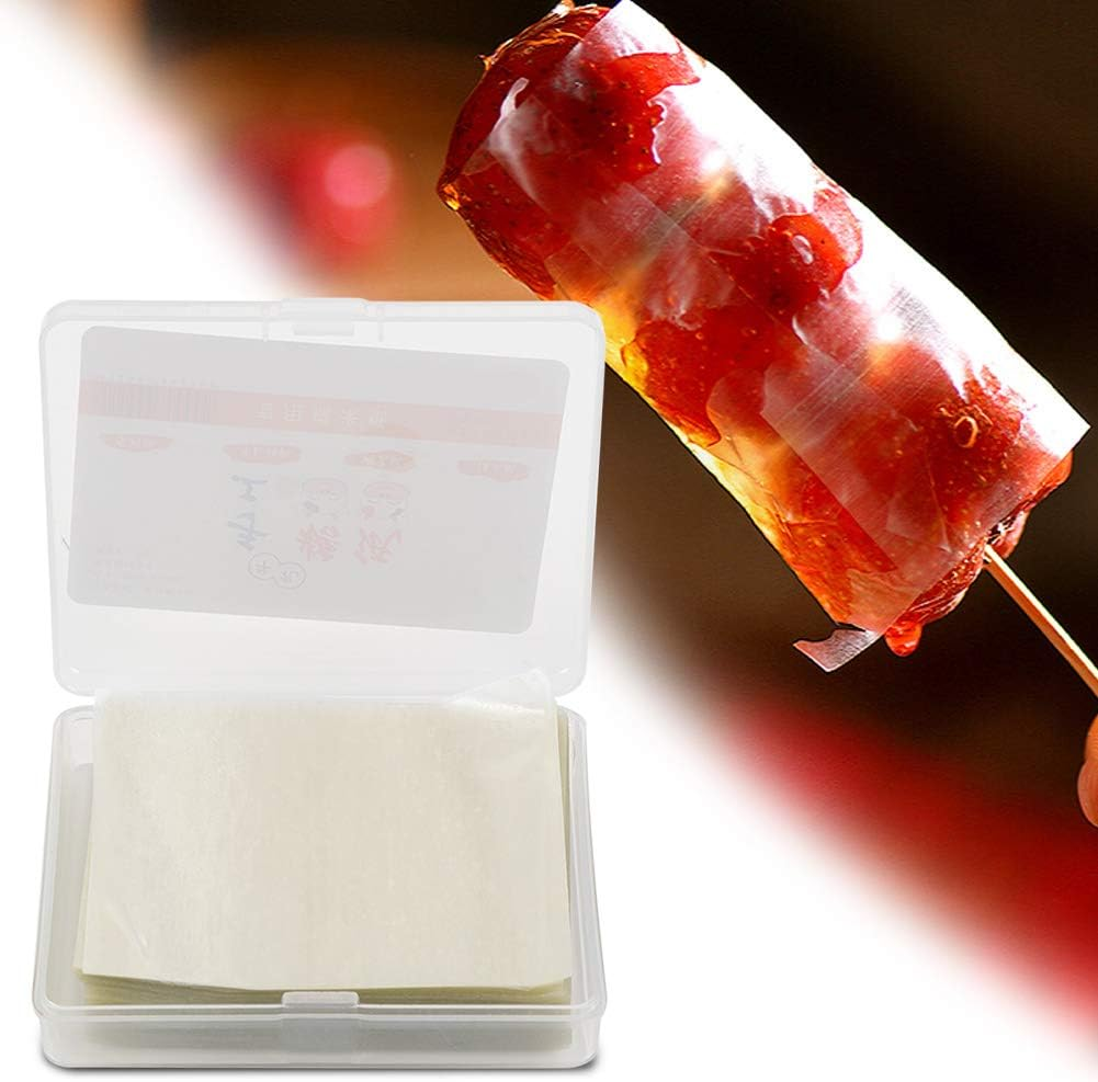 500Pcs Edible Rice Wafer Paper For, Caramel, Taffy, Inner Packaging, Good Value, Keep Candy Fresh image number 4
