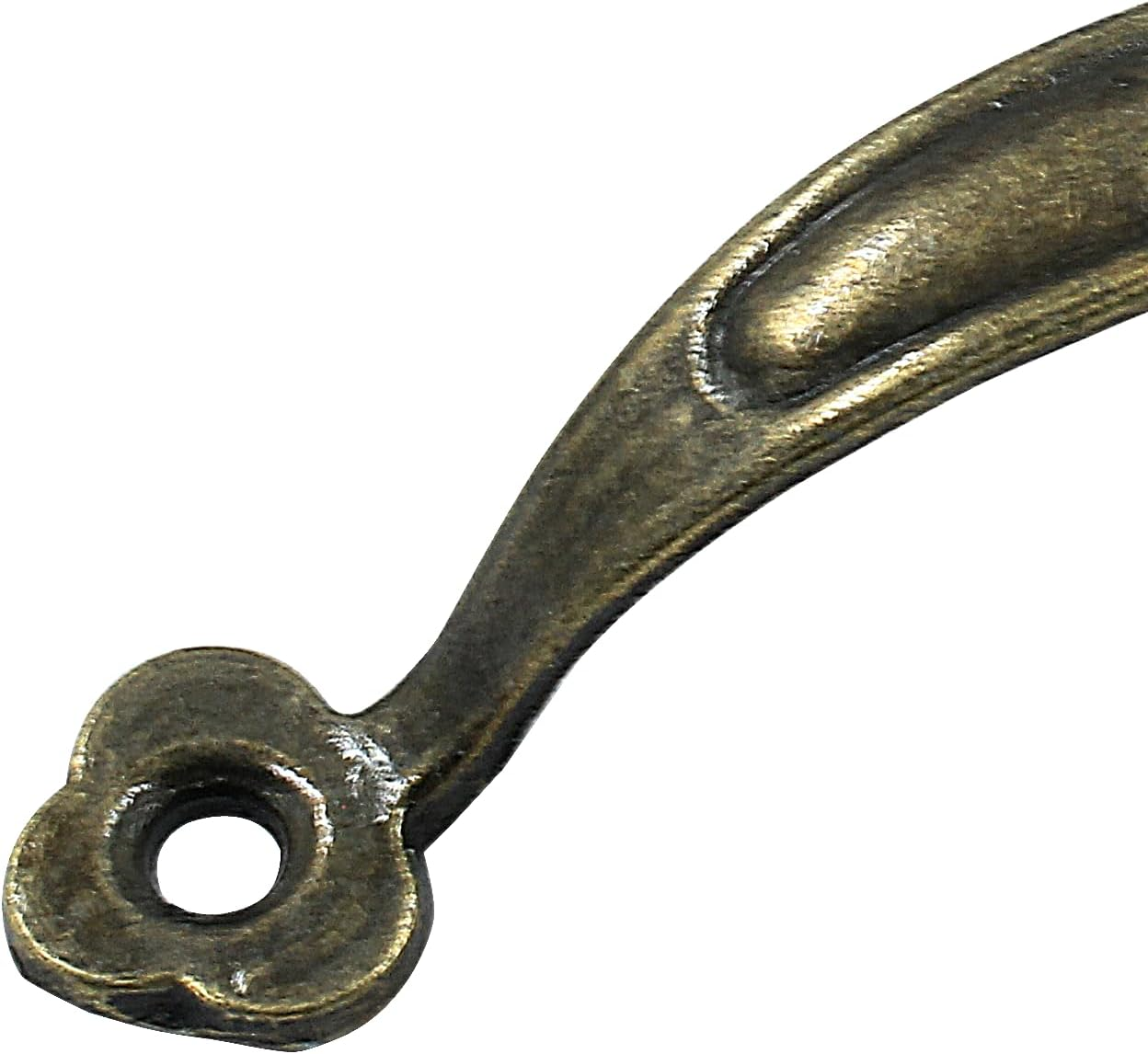 Hitefu 12Pcs 3 Inch Rustic Barn Door Handles, Bronze Vintage Metal Gate Pull Handle 2.6 Inch Hole to Hole, Plum Blossom Zinc Alloy Furniture Handle for Cabinet Garage Closet Drawer Cupboard Wardrobes image number 2