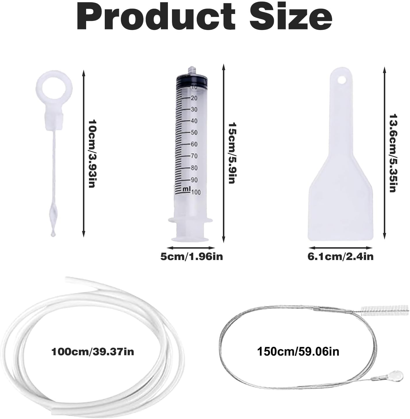 Refrigerator Cleaning Set Cleaning Brush Cleaner, Refrigerator Drain Cleaner, Drain Cleaning, Refrigerator Cleaning Set, Drain Brush Drain, Fridge Cleaner Drain Hole Defrost Spray image number 3