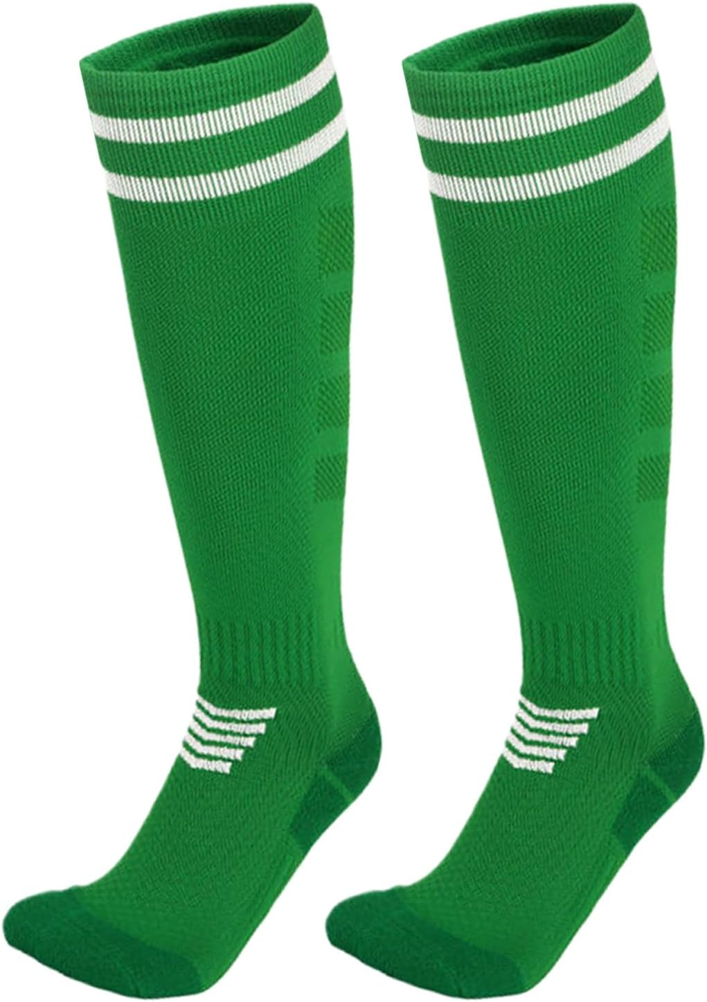 Dress Cici Men'S Compression Socks for Football, Stripes Nylon Soccer Graduated Compression Socks for Men (3 Pack) image number 3