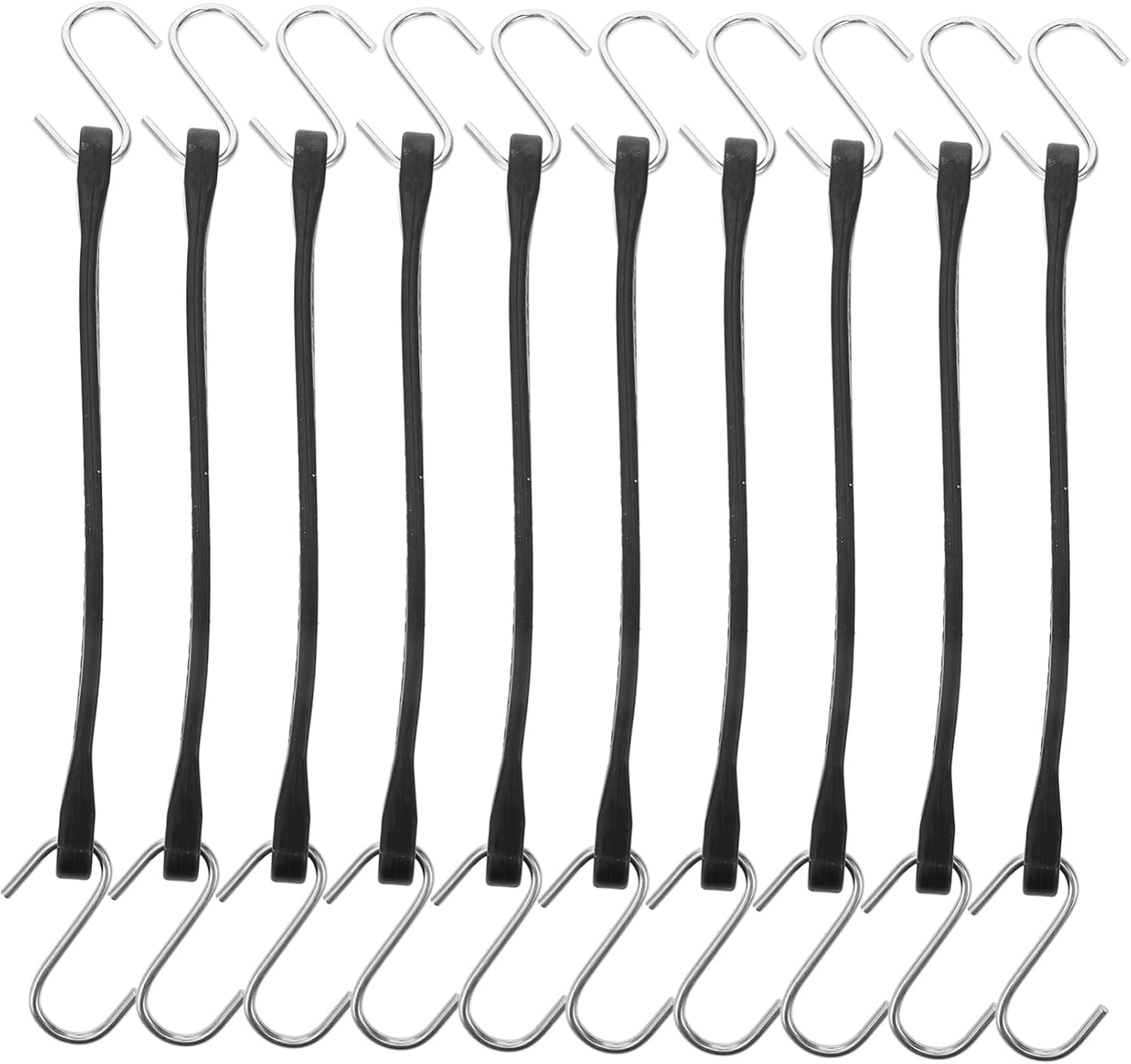 Veemoon 10Pcs Rubber Straps Elastic Band Luggage Fixing Belt Suitcase Hook Straps Luggage Supplies image number 4