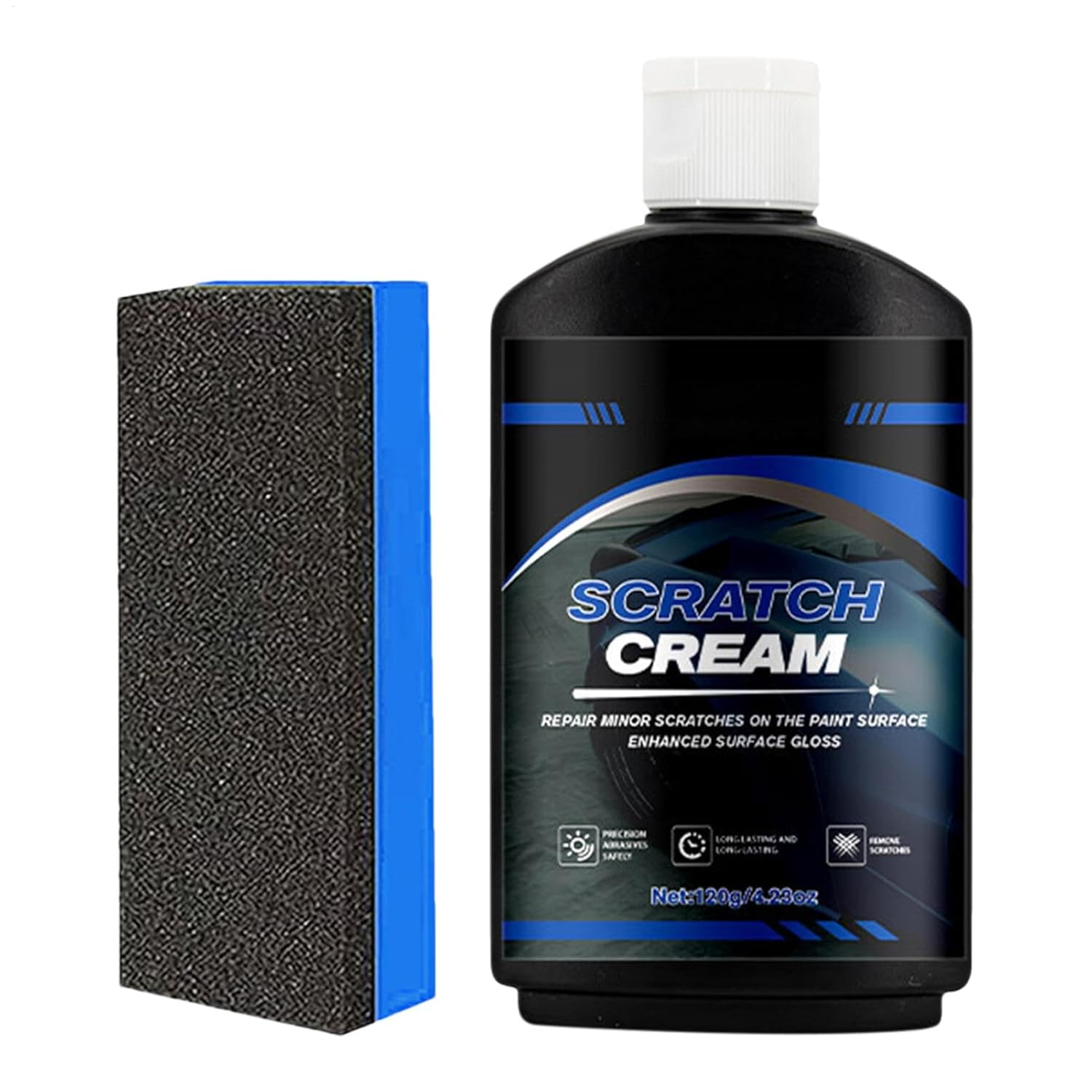 Lyanny Car Scratch Remover | Auto Paint Polish and Renew,Auto Scratches Remover and Restorer Wax Scratches and Swirls Repair For image number 5