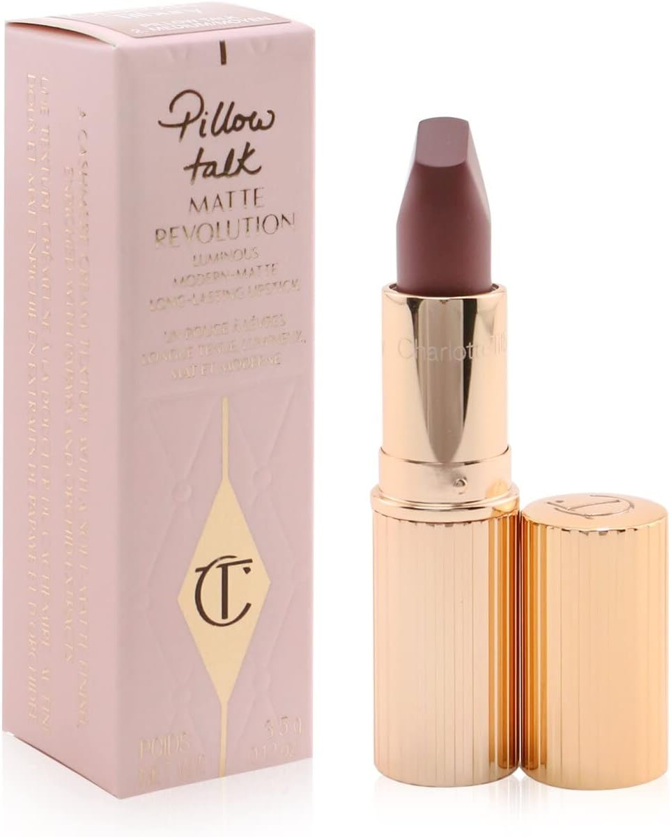 CHARLOTTE TILBURY PILLOW TALK LIPSTICK PILLOW TALK MEDIUM (Warm Berry-Pink Matte Revolution Lipstick) image number 2