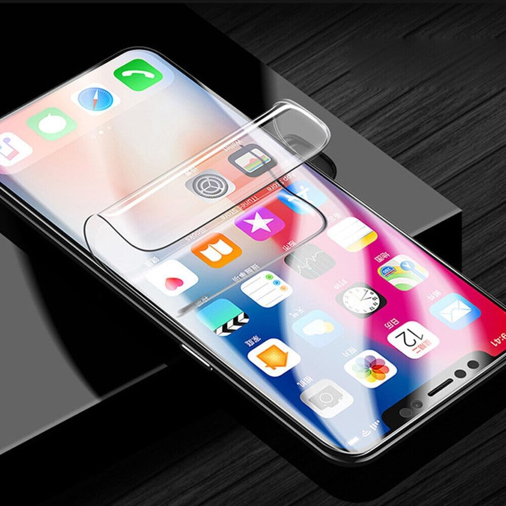 STEXX [2 Pack], for Iphone 12Mini 5.4 Inches Hydrogel Screen Protector Premium Quality Bubble Free, Anti-Sratch High Transparency Flexible Film Protector image number 6