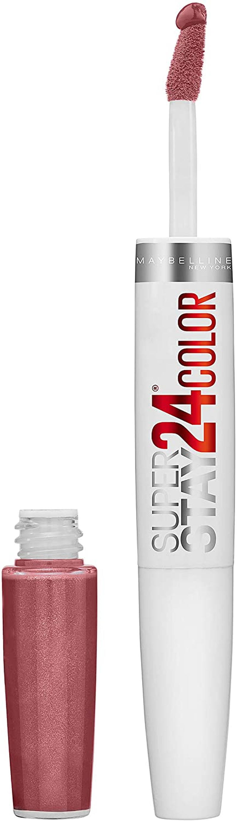 Maybelline New York Superstay 24 2-Step Longwear Liquid Lipstick - Forever Chestnut 115 image number 5