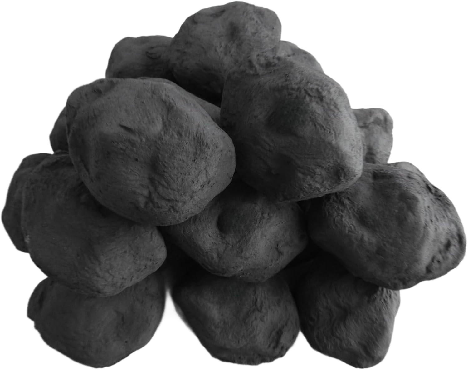 Gas Fire Replacement Charcoal for Real Flame Fireplace (Pack of 14) image number 3