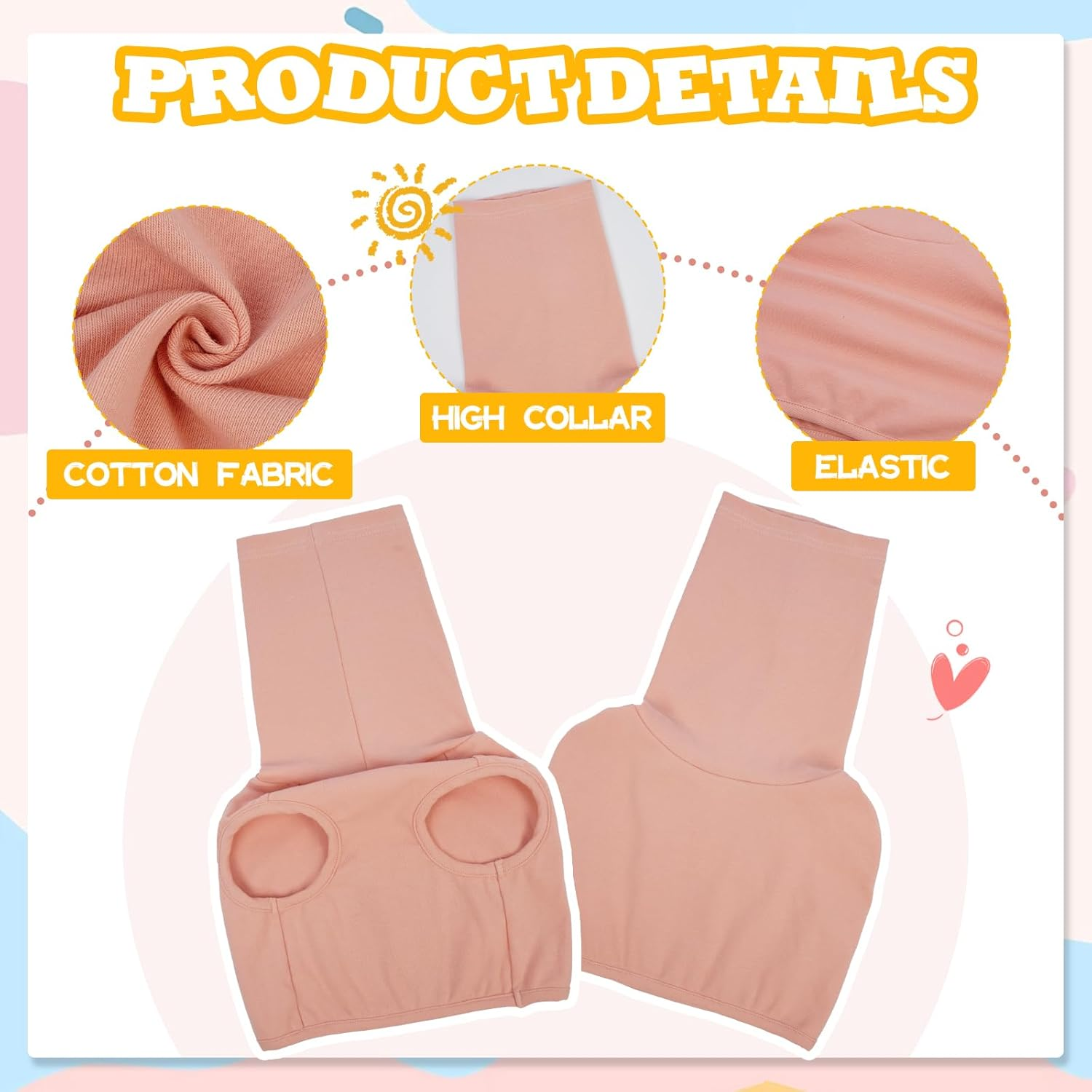 Lelepet Dog Anxiety Relief Shirt, Dog Vest Neck Wound Cover, Two Way Wearing Calming Shirts for Dogs Anxiety, Dogs Anxiety Calming Wrap for Fireworks, Thunderstorm, Travel, Separation, Purple S image number 5