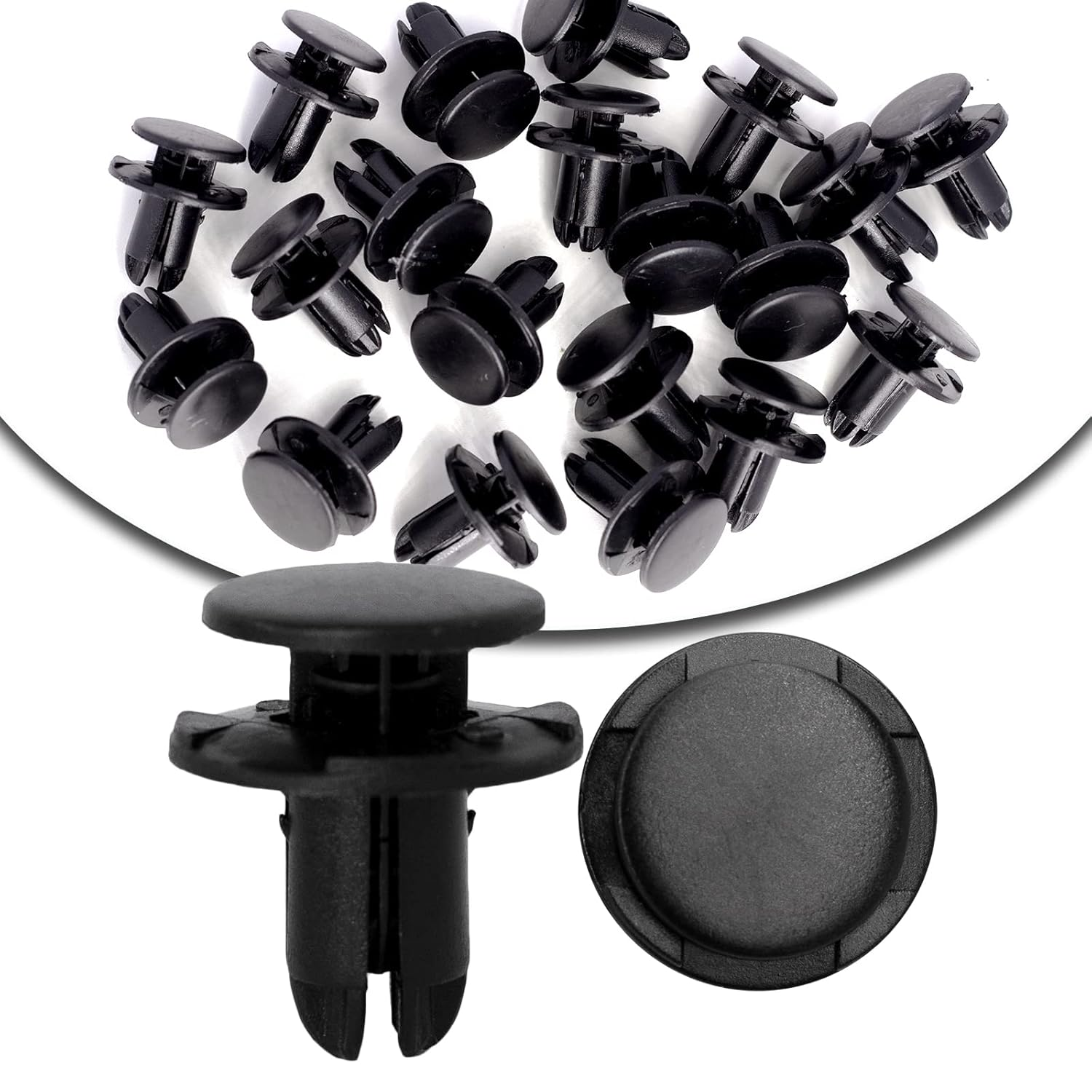 20Pcs Bumper Engine under Cover Fender Liner Fastener Push-Type Retainer Clip Compatible with Hyundai Kia Equus Genesis 86595-2T500 1420608250B image number 4