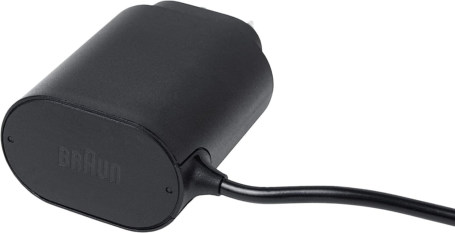 Braun - Replacement Wall Charger for Braun Shavers Series 1 3 5 7 9 - Part-No.: 81719645 - Type/Tipo 492-5214/492-5217 - 12V 400Ma Wall Power Adapter (Type 492-5214, Black) image number 2