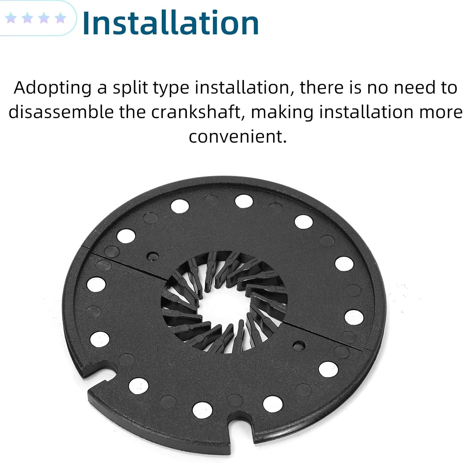 Ruimou 1Set KT-D12L 3Pin E-Bike PAS Magnetic Point Waterproof Pedal Assist Sensor (Waterproof Connector) Cable Length 85Cm for 12V to 48V Electric Mountain Bikes