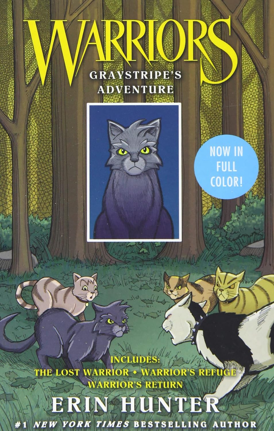 Warriors Manga: Graystripe'S Adventure: the Lost Warrior, Warrior'S Refuge, Warrior'S Return