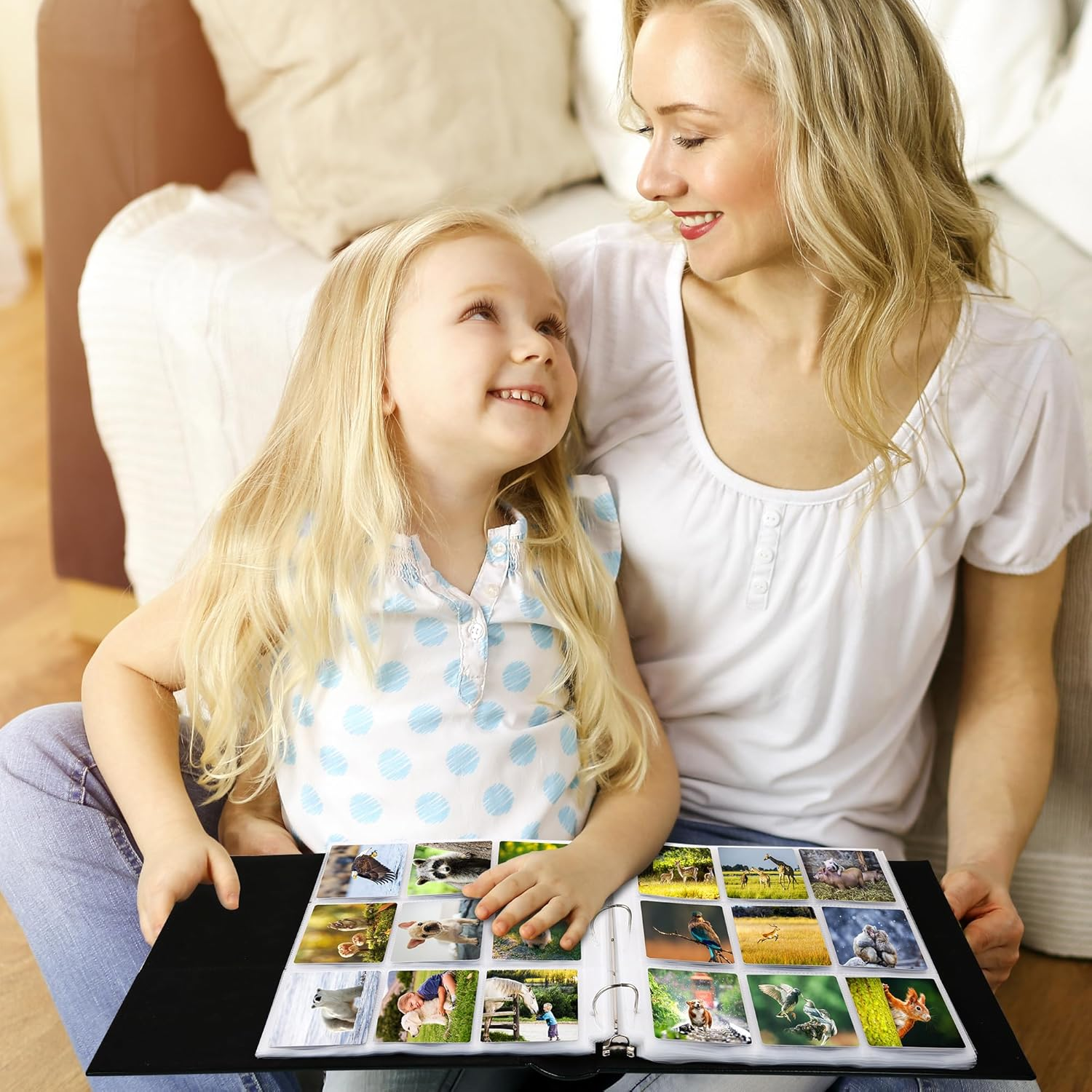 Baseball Card Sleeves 900 Pockets Clear Trading Card Sleeves for Baseball Cards, Football Cards, Pokemon Trading Cards, Sport Cards, Game Cards, Business Cards 100 Pages image number 6