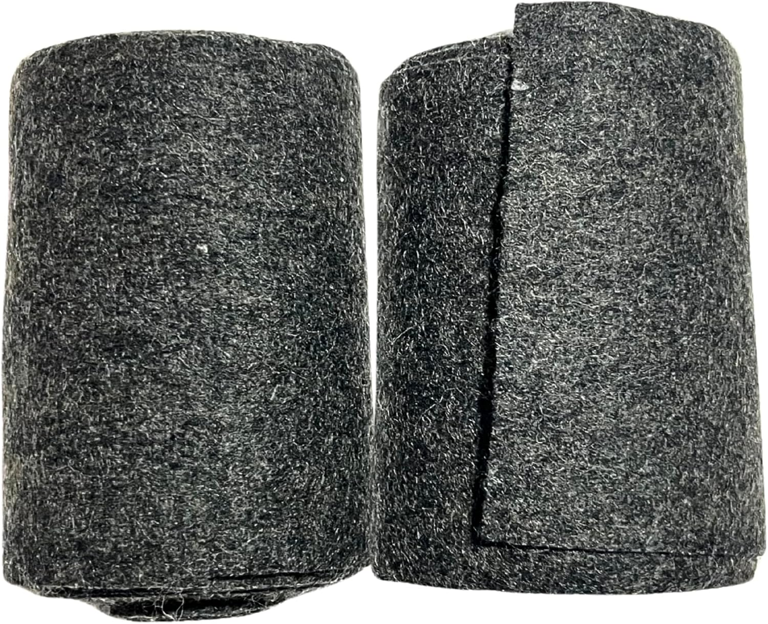 Medieval-Sca-Larp Reenactment Viking Wool Puttees - Grey Color image number 4