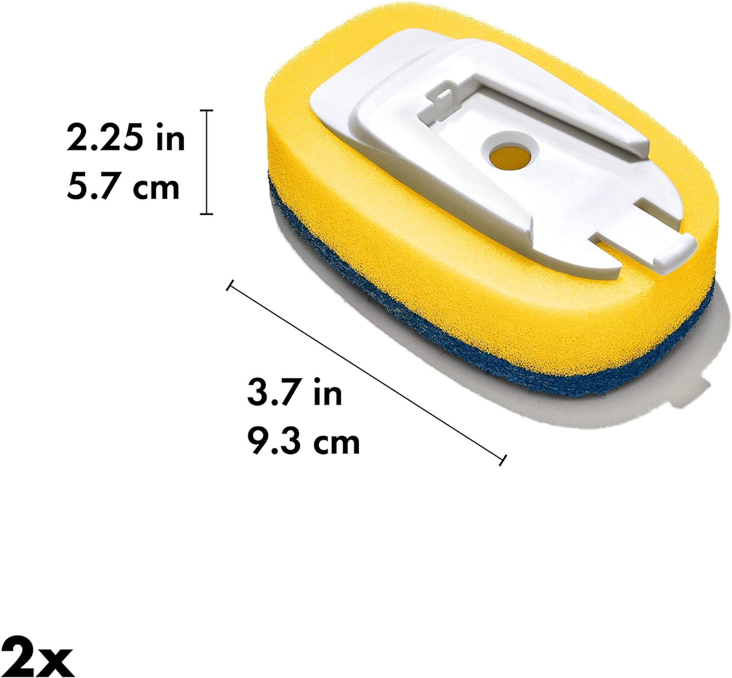 OXO Good Grips Soap Dispensing Dish Scrub Refills (Pack of 2) image number 5