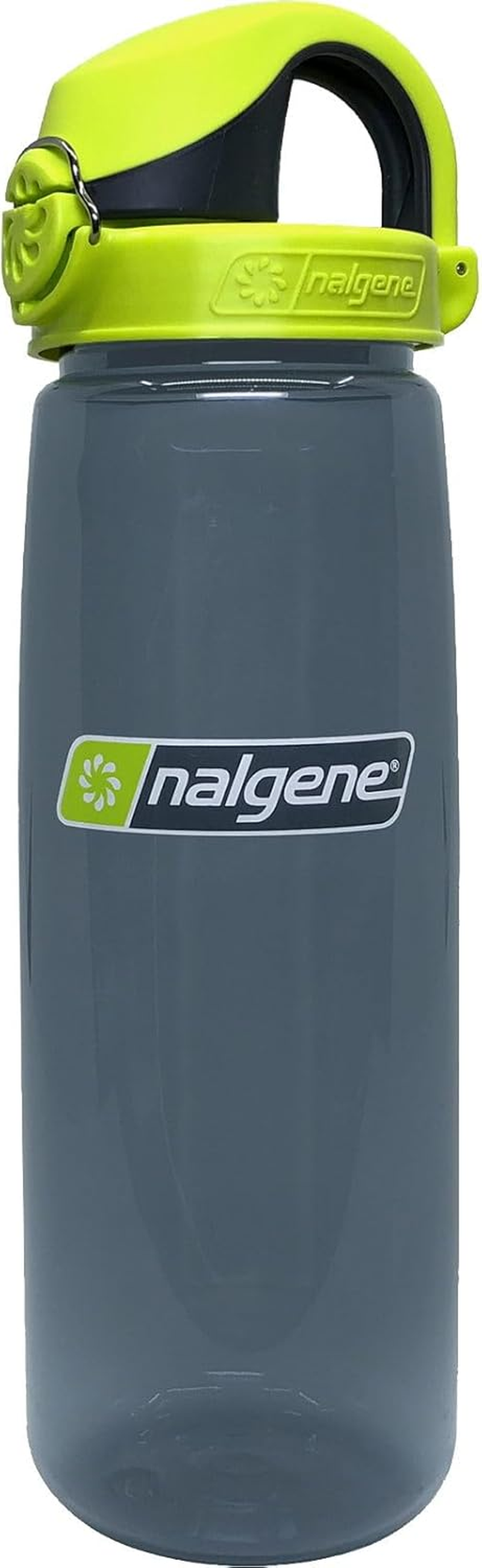 Nalgene Sustain Tritan Bpa-Free on the Fly Water Bottle Made with Material Derived from 50% Plastic Waste (Using ISCC Certified Mass Balance), 24 OZ, Clear with Sprout