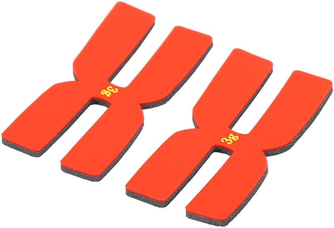 Yixuan 3G Tennis Racket Weight Balance Strips Silicone Tennis Racquet Tapes-Set of 6