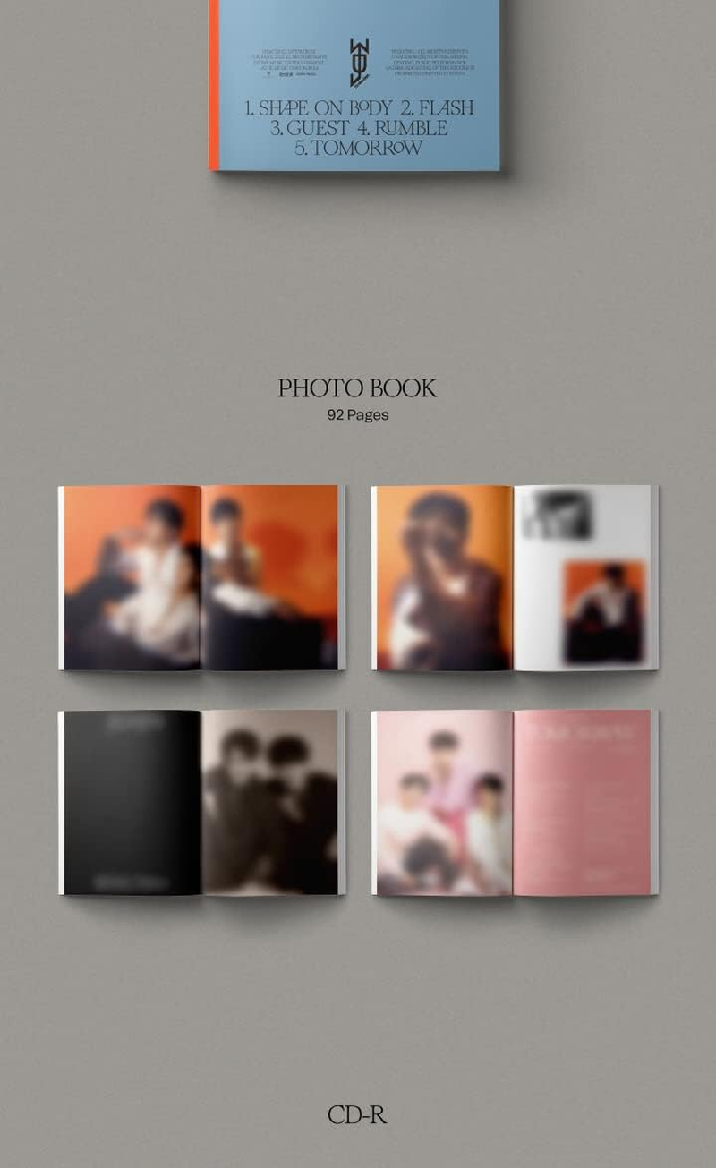SHINHWA WDJ COME to LIFE 1St Mini Album Cd+1P Folding Poster on Pack+92P Photobook+3P Polaroid Photocard+Tracking Sealed image number 6