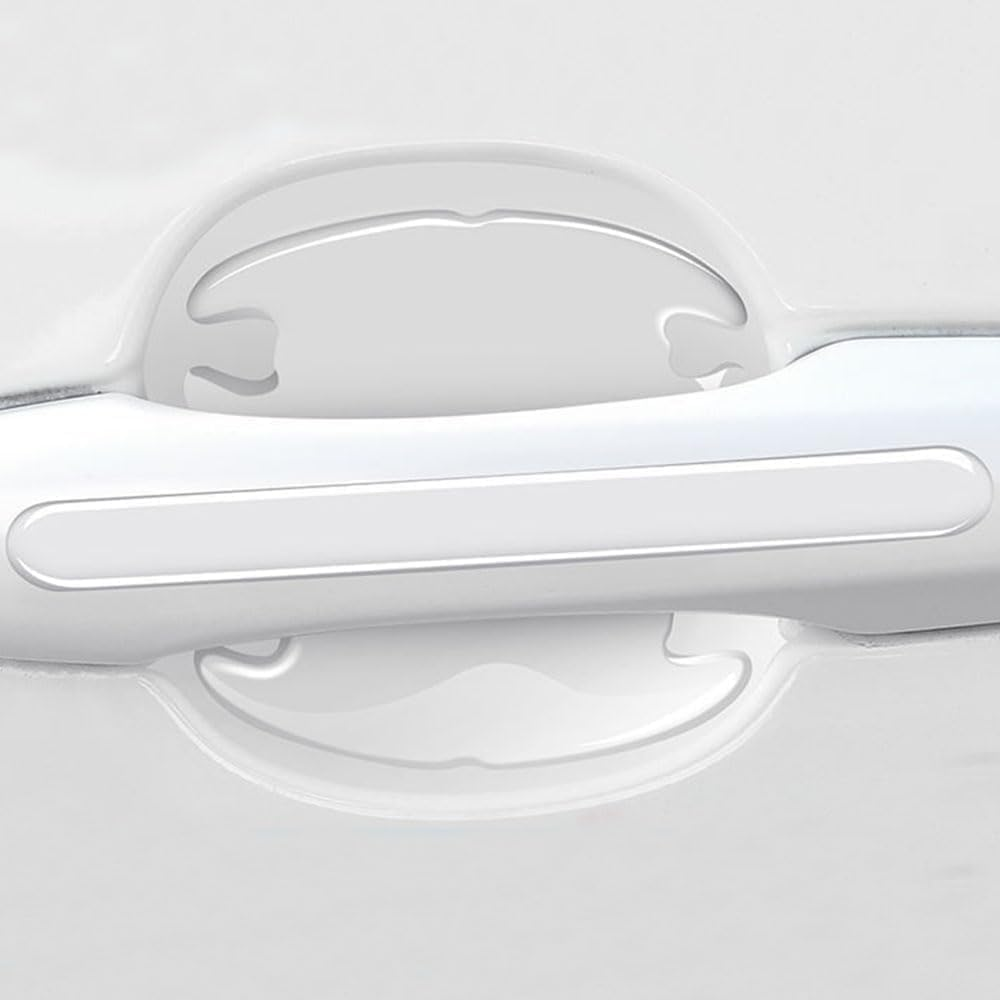 Naisfei 14 Pcs Car Door Protector, Handle Protector Stickers, Universal Transparent Handles Cup Scratch Protectors for Protect Car Paint from Scratches image number 2