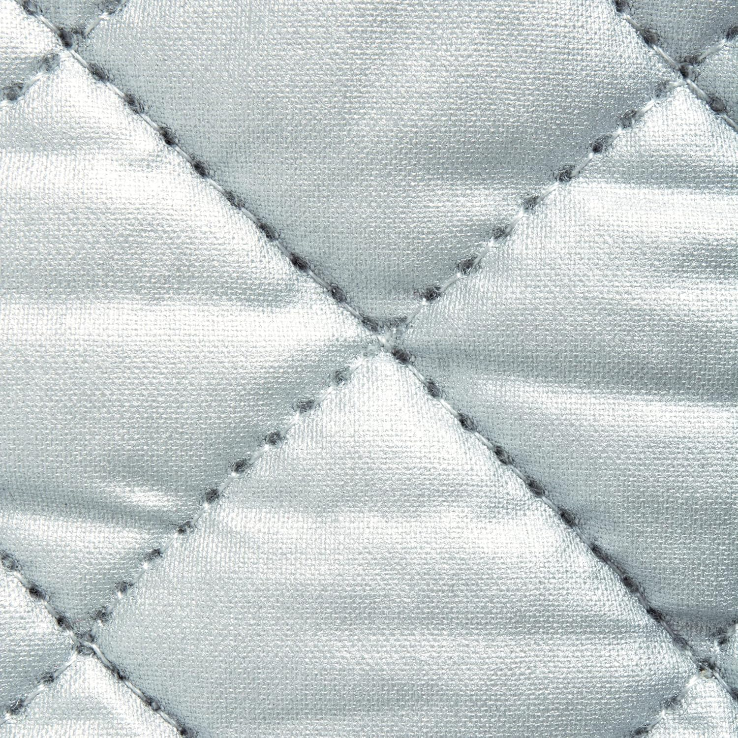 DII Basic Terry Collection Quilted 100% Cotton, Oval Potholder, Gray, 2 Piece image number 6