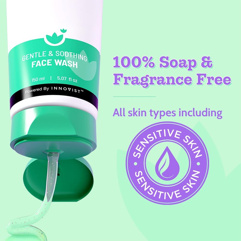 Chemist at Play Gentle & Soothing Facewash | 100% Soap & Fragrance-Free| Cleanses, Soothes, Refreshes & Hydrates| Strengthens Skin Barrier | 150Ml image number 2