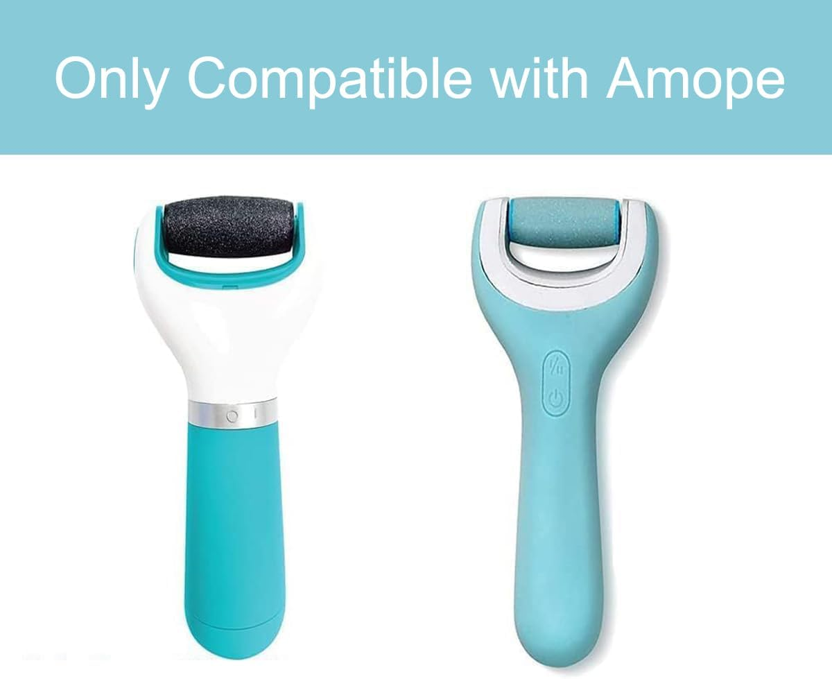 10 Extra Coarse Replacement Roller Refill Heads Compatible with Amope Pedi Perfect Electronic Foot File with Diamond Crystals image number 5