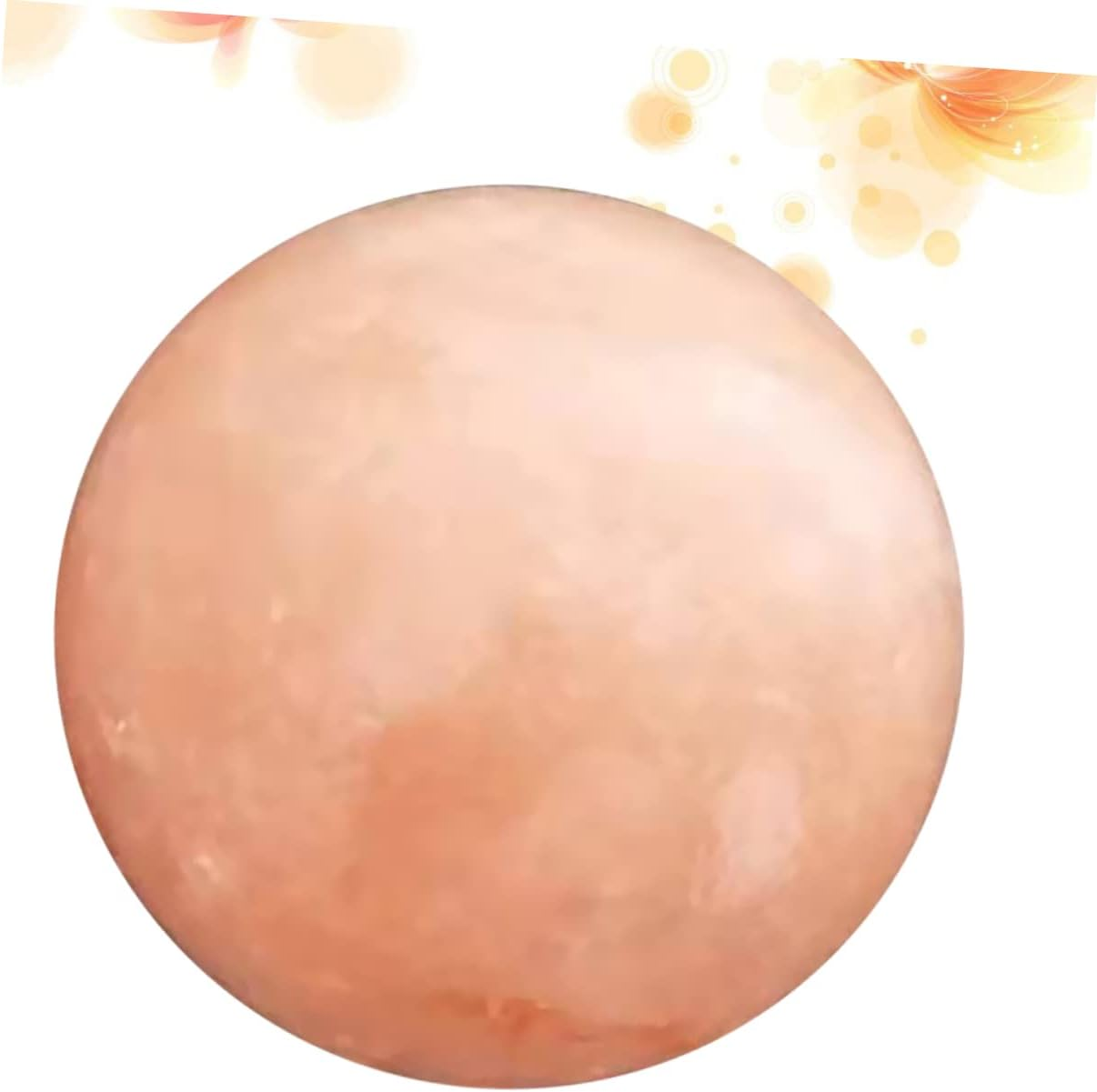 FRCOLOR Crystal Ball Salt Soap Natural Salt Minerals Stone Massage Ball for Body Scrubbing image number 5