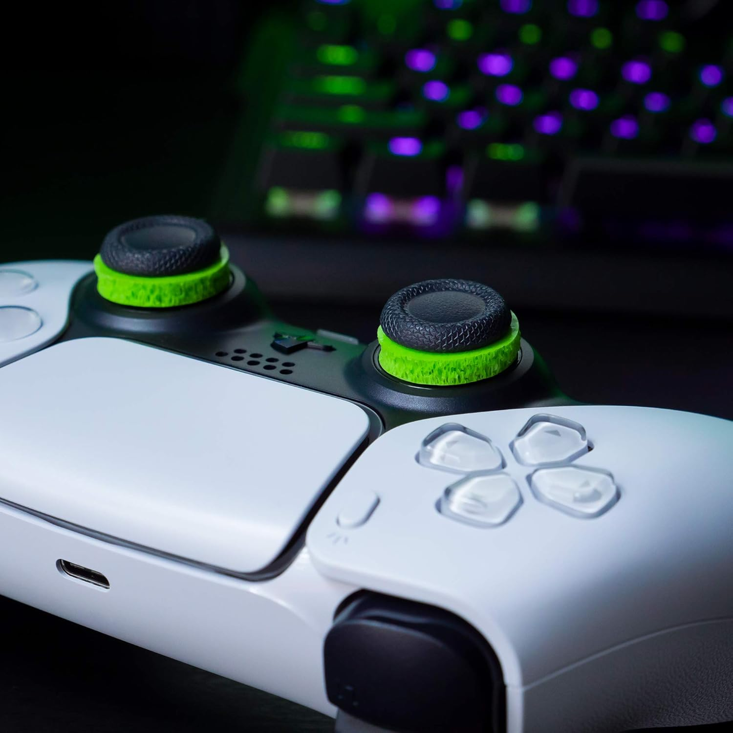 Kontrolfreek Precision Rings | Aim Assist Motion Control for Playstation 4 (PS4), Playstation 5 (PS5), Xbox One, Xbox Series X, Switch Pro & Scuf Controller | Soft Strength image number 2