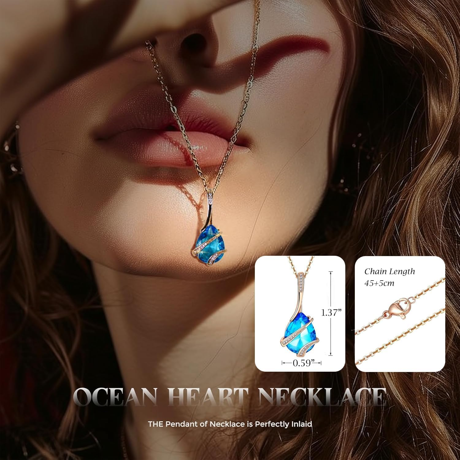 Birthday Day Rose Gifts for Women, Preserved Real Eternal Roses Mom, Box with Necklace, Romantic Forever Roses for Grandma Wife Friend, Anniversary Day image number 2