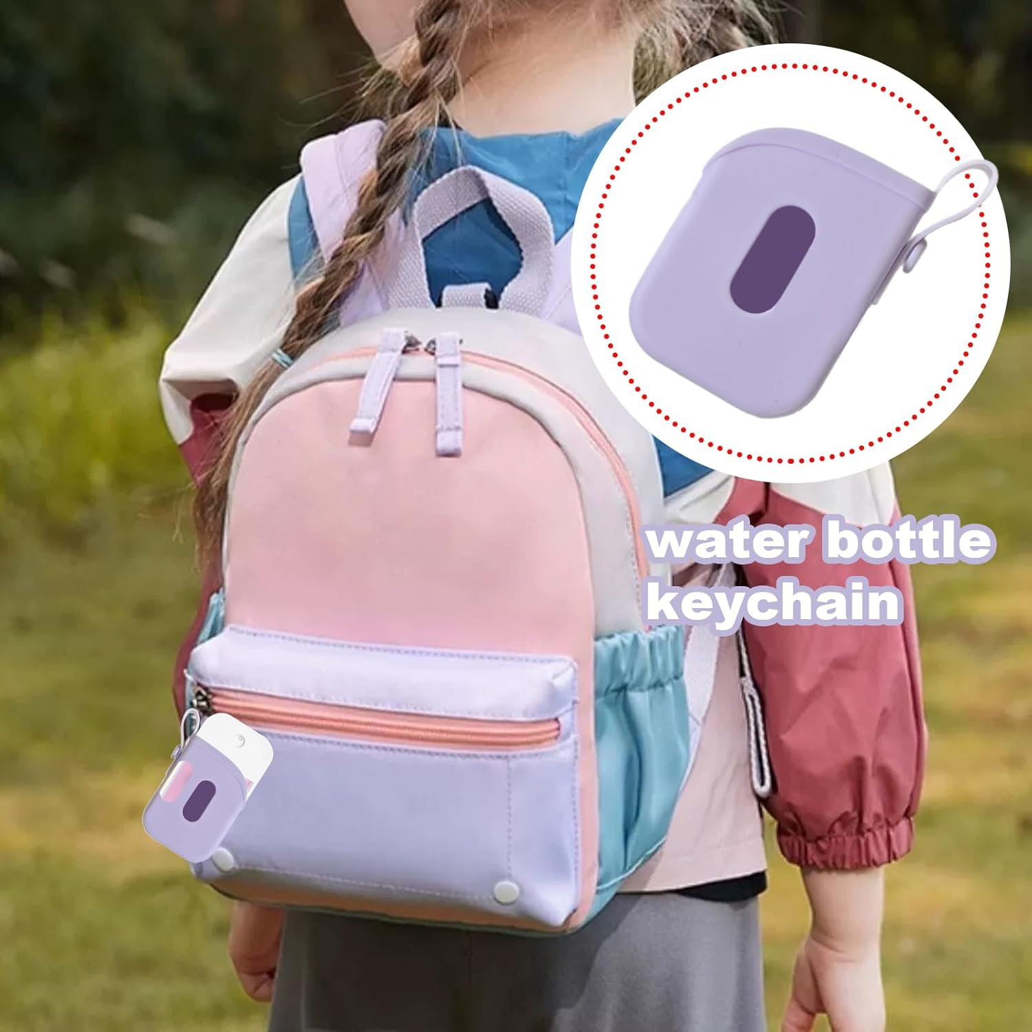 Duroecsain Cosmetic Bottle Case, Silicone Protective Case for Cosmetic Bottles - Durable Drop-Proof Case for Camping Travel Everyday Use image number 4