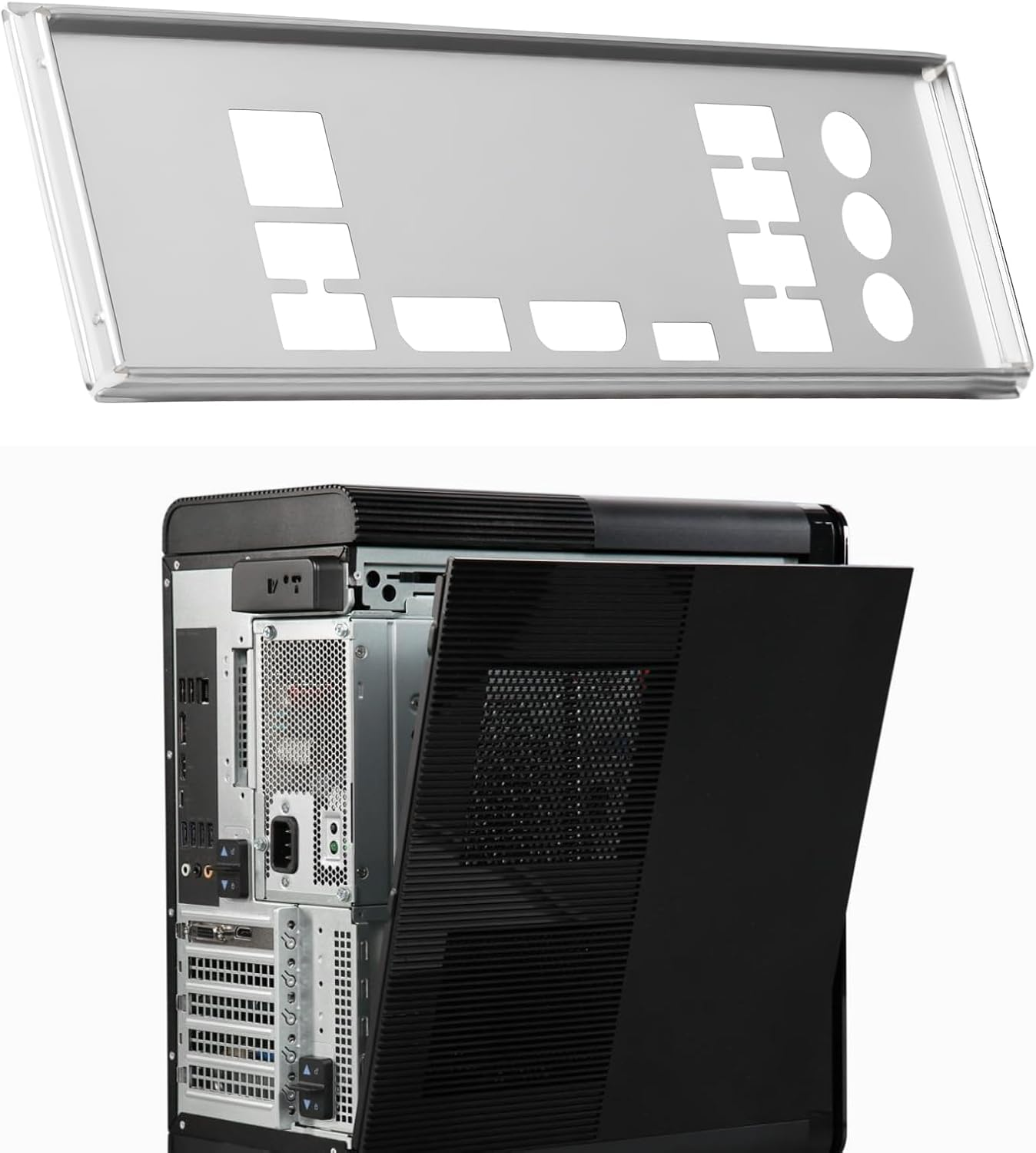 Emagtech I/O Backplate Computer Case Bezel Compatible with Dell XPS 8930 IPCFL-VM image number 4