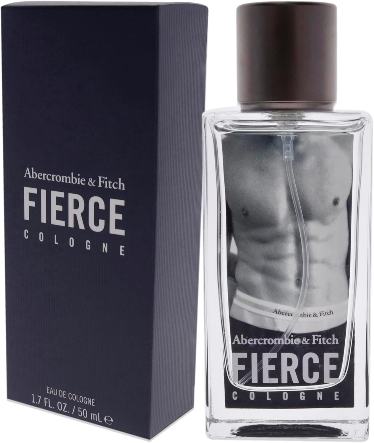 Abercrombie and Fitch Fierce Eau De Cologne Spray for Men 50 Ml