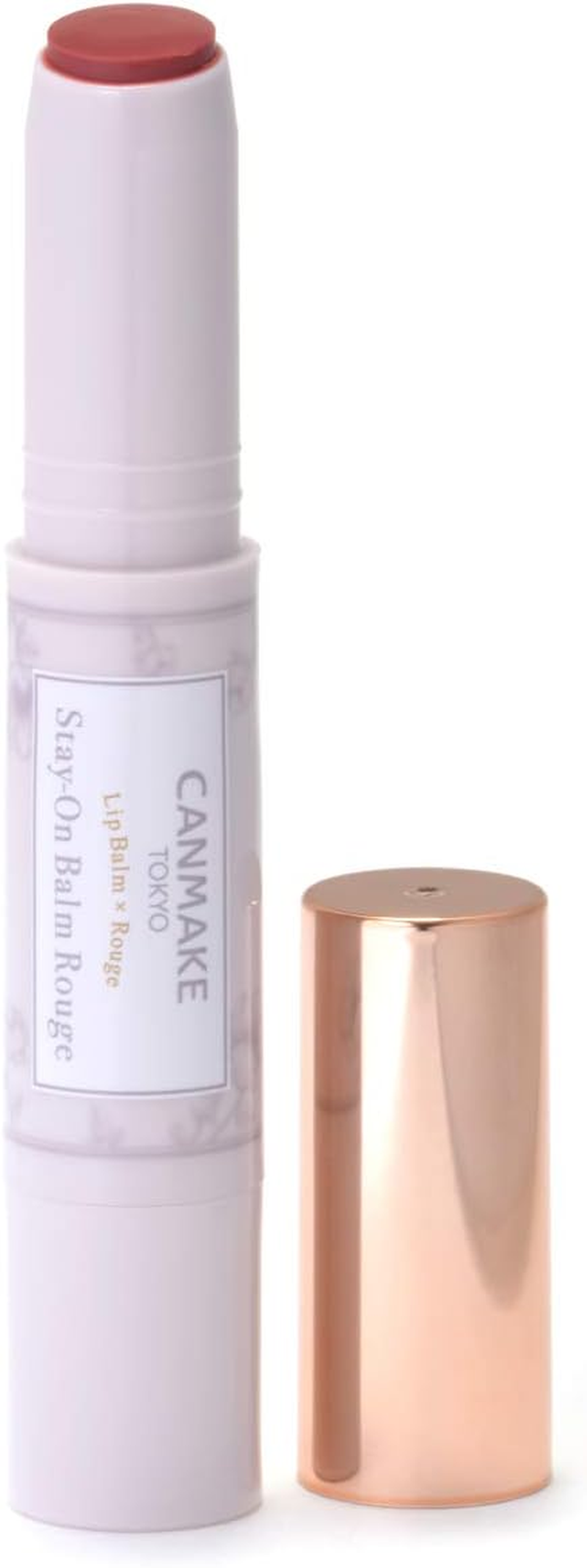 Canmake Stay-On Balm Rouge SPF 11 PA+ Lip Color Stick 2.7 G, 09 Masquerade Bud image number 3