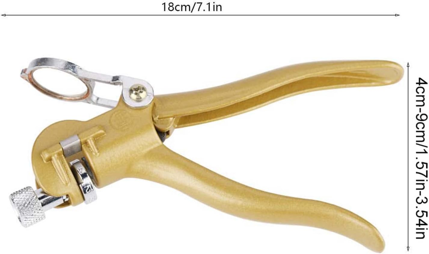 Changor Saw Set Pliers, Zinc Alloy & Copper Alloy Saw Teeth Adjusting Saw Setting Tool, Woodworking Hand Tools for Craftsmen, Durable Sturdy Design, Standard Size image number 6