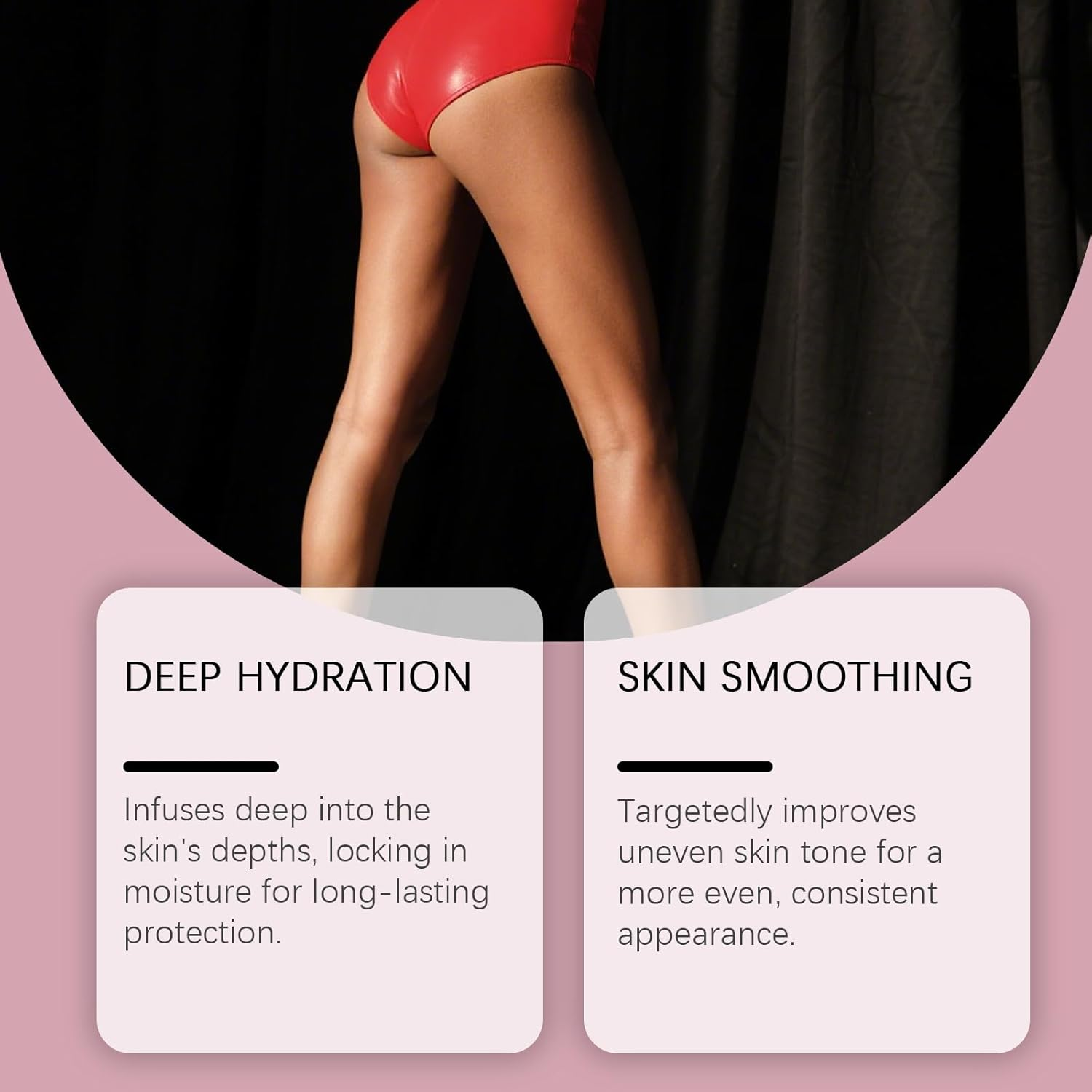 Strawberry Skin Resurfacing Cream, Strawberry Smoothing Cream, Body Moisturising for Rough & Bumpy Skins, Hydrating Body Lotion, Smoothes Texture & Evens Tone, Daily Care for Arms & Legs (6Pcs) image number 2