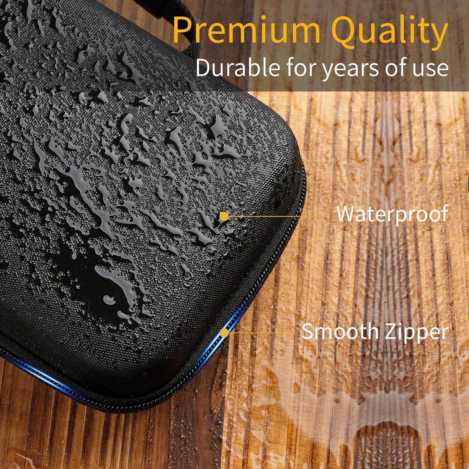 Iofeiwak Carrying Case for ROG Ally/Ally X - Portable Hard Shell Carrying Case for ROG Ally/Ally X Gaming Handheld - Double Pocket/Button Protection/Large Capacity image number 1