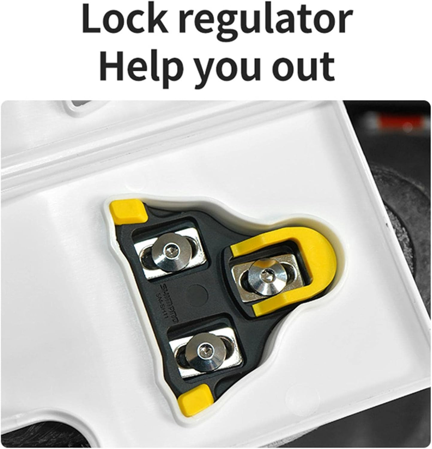 Cleat Tool - Adjustable Cycling Cleat Tool - Front and Rear, Left and Right, Rotation Angel Adjustment Tool Cycling Supplies for Shoes image number 2