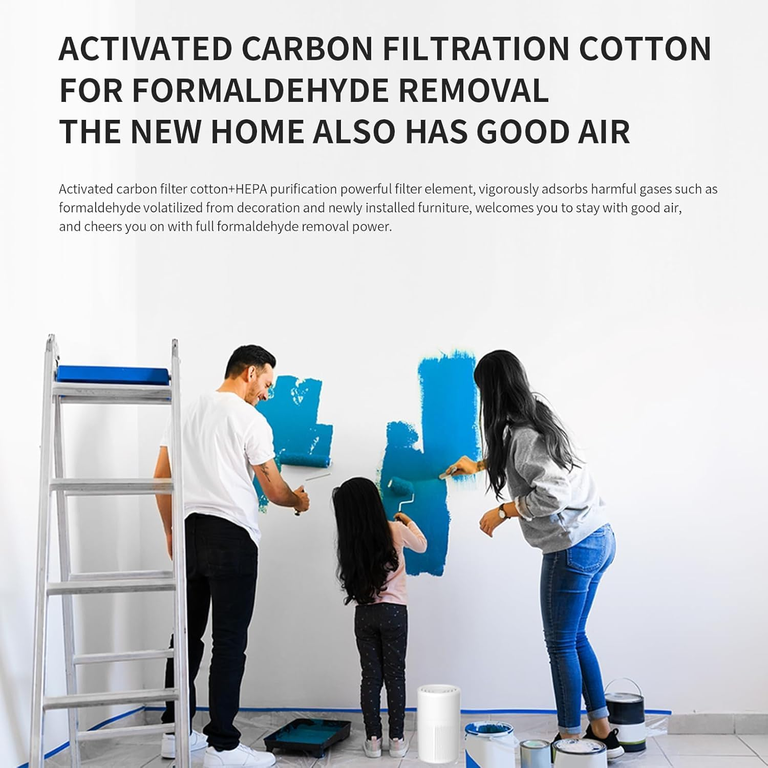 Air Purifier for Bedroom with H13 HEPA Filter &ndash; Portable Air Cleaner for Pets, Smoke, Odour &ndash; Quiet 20Db USB Type-C Air Filter with Fragrance Function for Home, Office, Travel Use