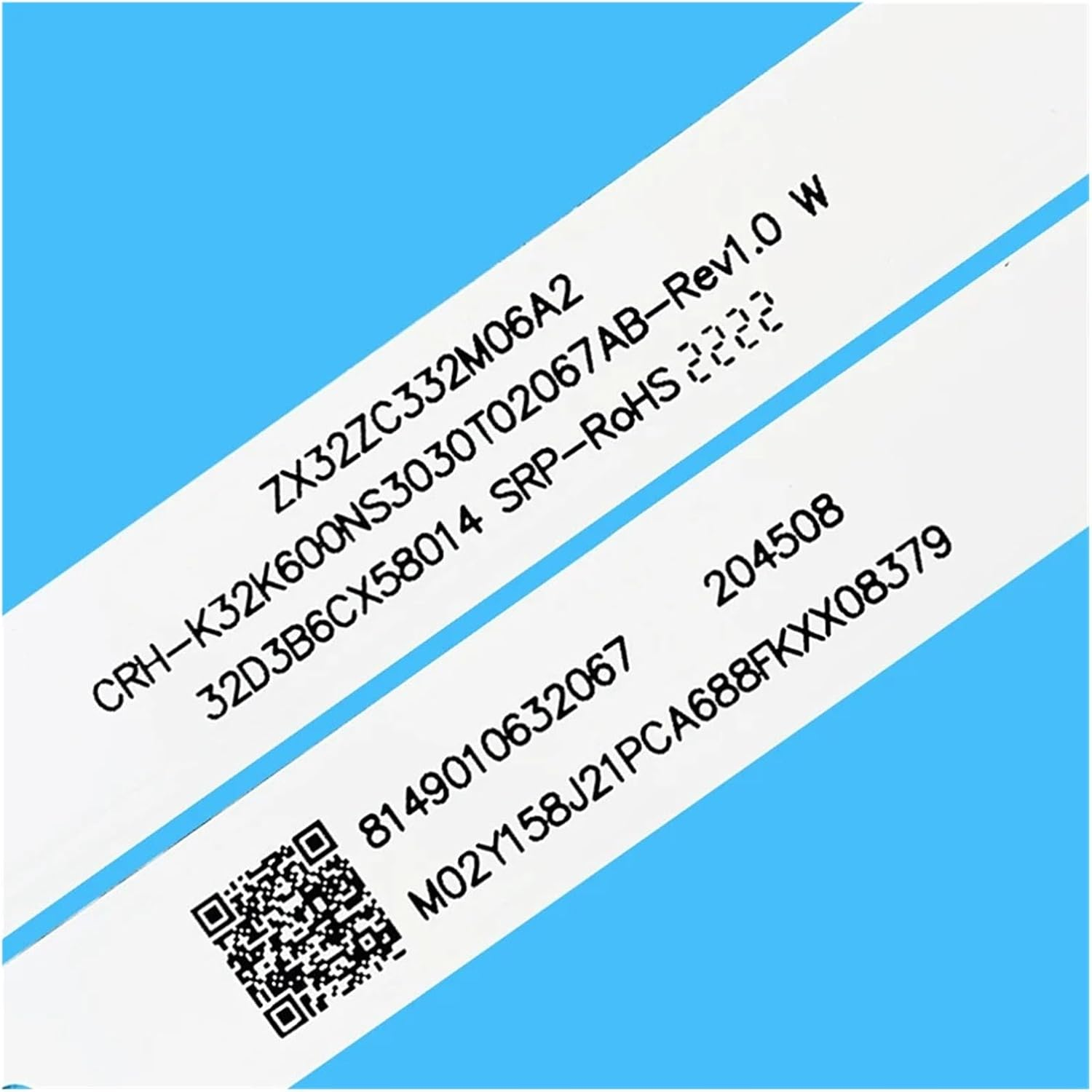 2PCS 32-Inch 6-Lamp Is Used for LED Backlight TV of ZX32ZC332M06A2 V1 CN320CN725 LED32G2600 LEDV-32CK600 Crh-K323030T020665R-Rev