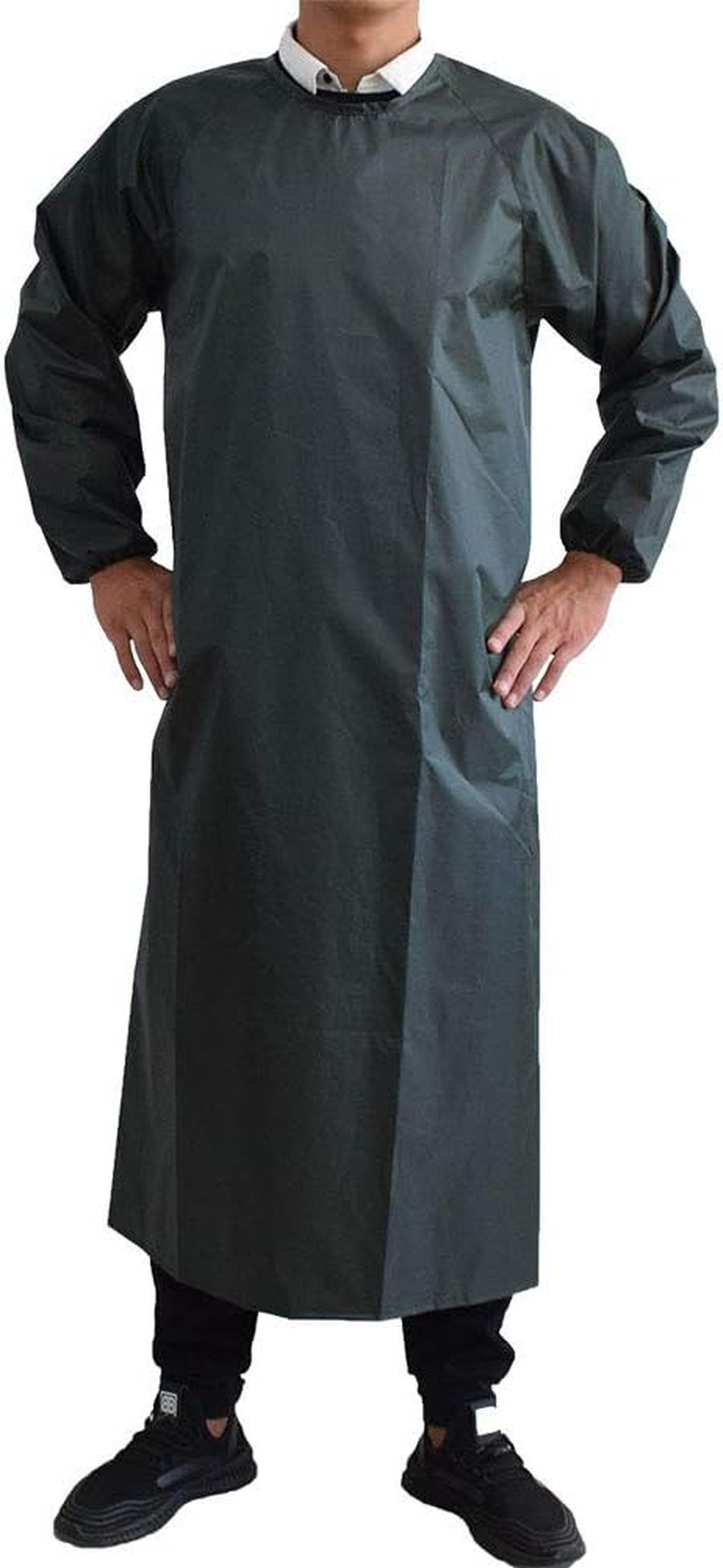 Unisex Waterproof Apron with Long Sleeves for Cleaning,Butcher,Grooming