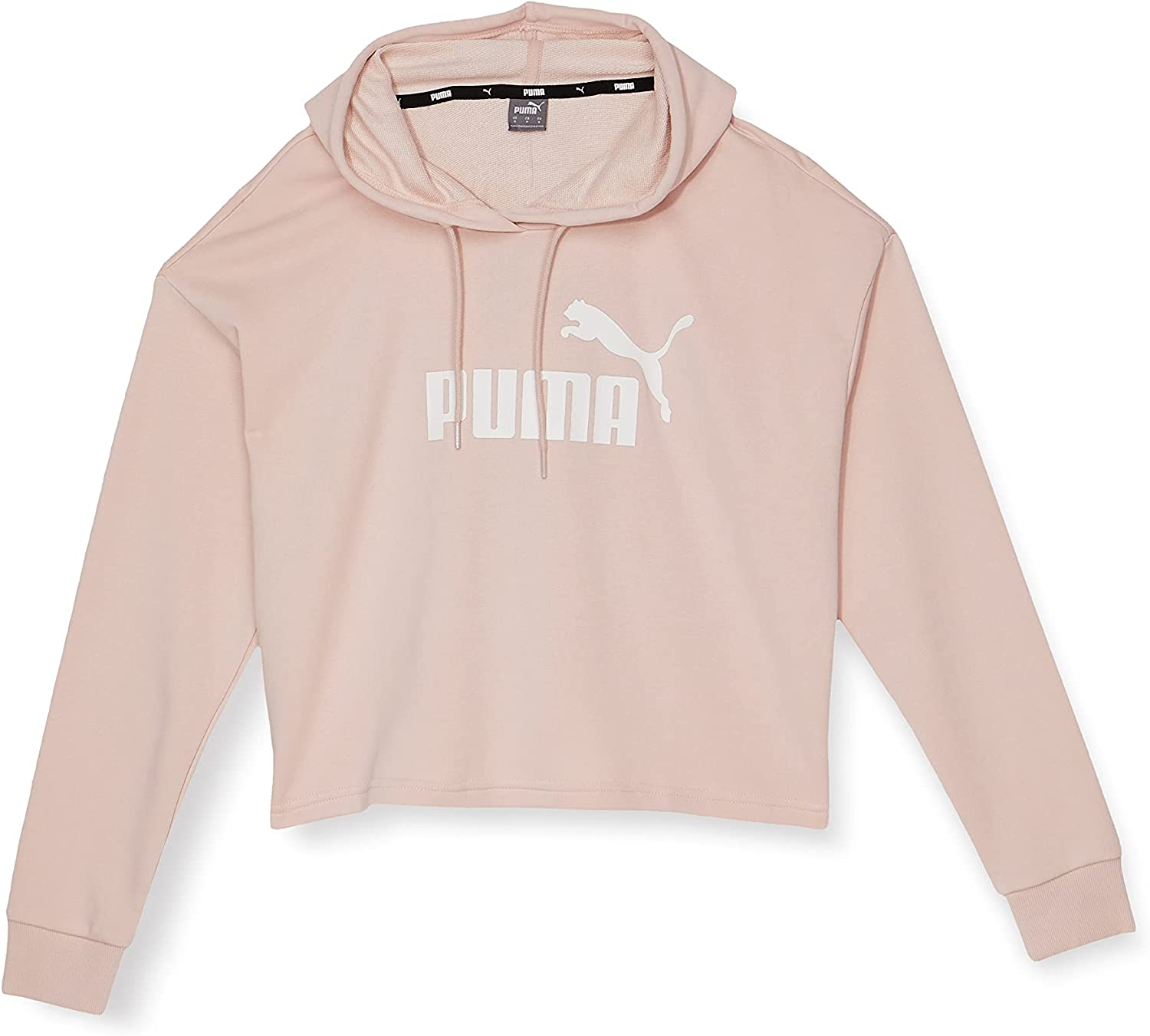 PUMA Women'S Essential Cropped Logo Hoodie image number 3
