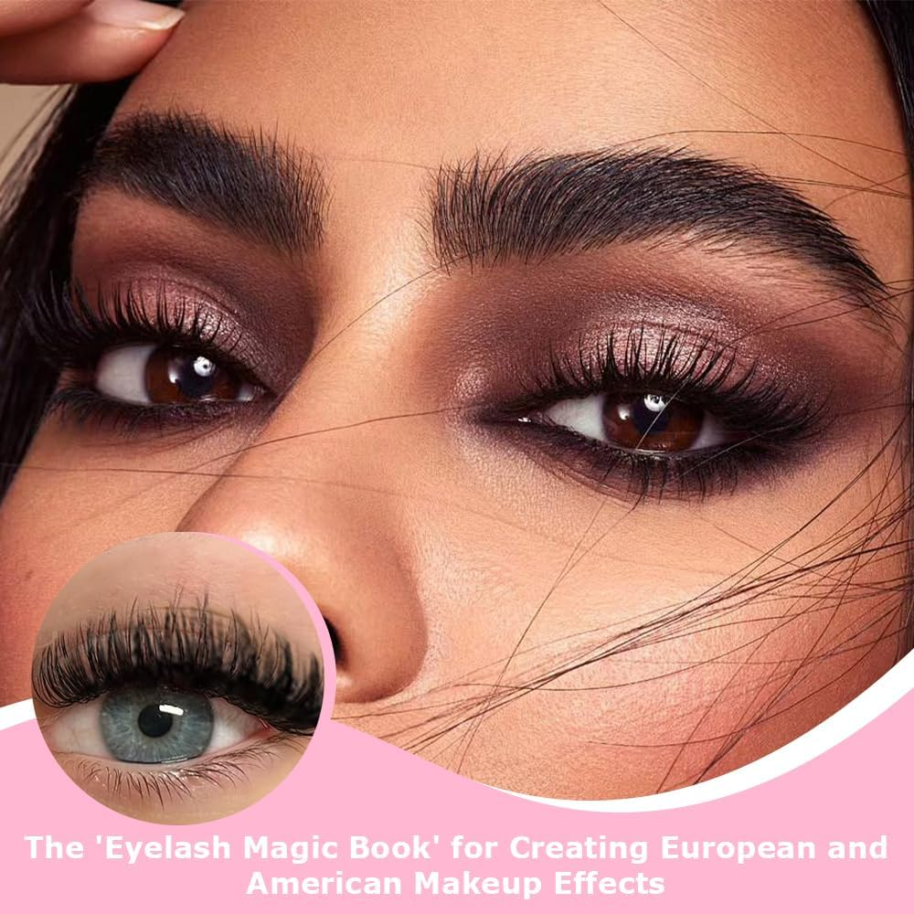 144-Piece DIY False Eyelash Kit, Professional Cluster Lashes Set, Multi-Length Eyelash Extensions &ndash; Mixed Lengths (10Mm/12Mm/14Mm/16Mm) for Natural Volume image number 4