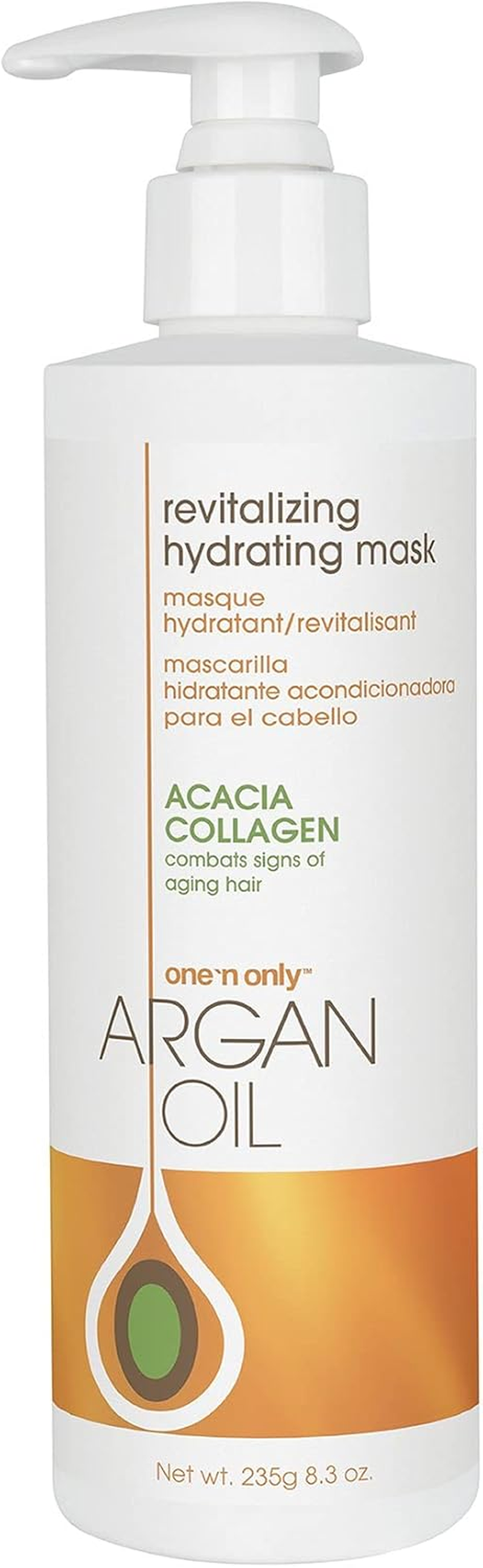 One 'N Only Argan Oil Hydrating Mask Derived from Moroccan Argan Trees, 8.3 Ounce image number 2